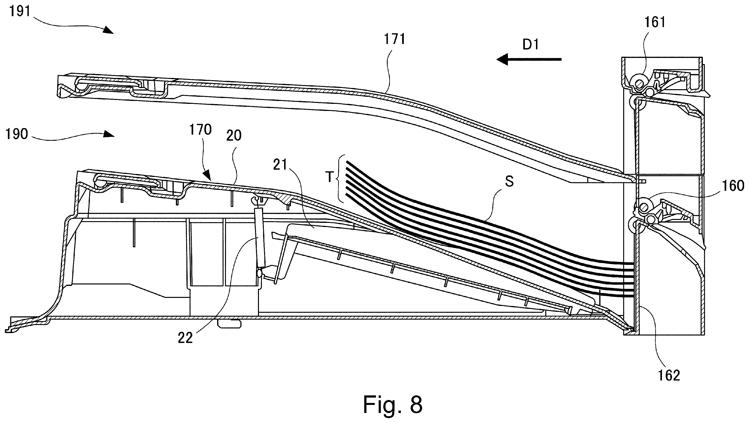 Patent US12365558 Figure 8 – Image forming apparatus