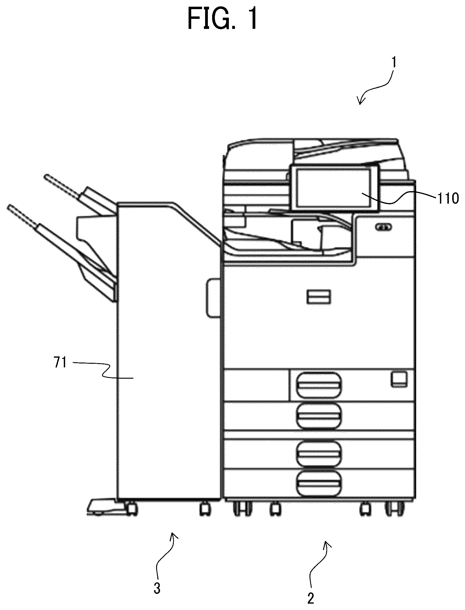 Patent US12365560 Figure 1 – Medium processing apparatus and image forming system incorporating same