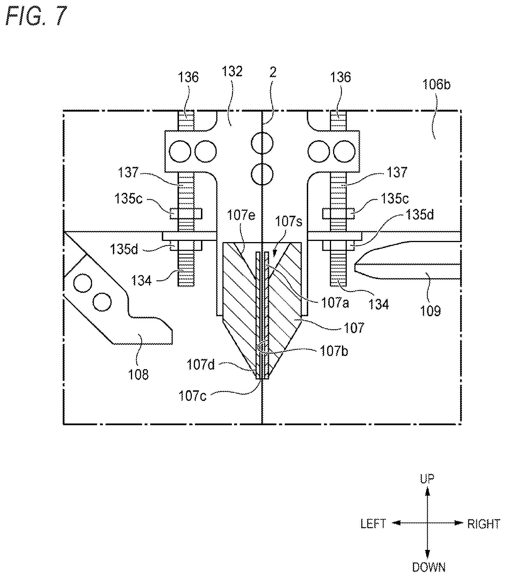 Patent US12365561 Figure 7 – Threadlike adhesive sticking apparatus and method of sticking threadlike adhesive