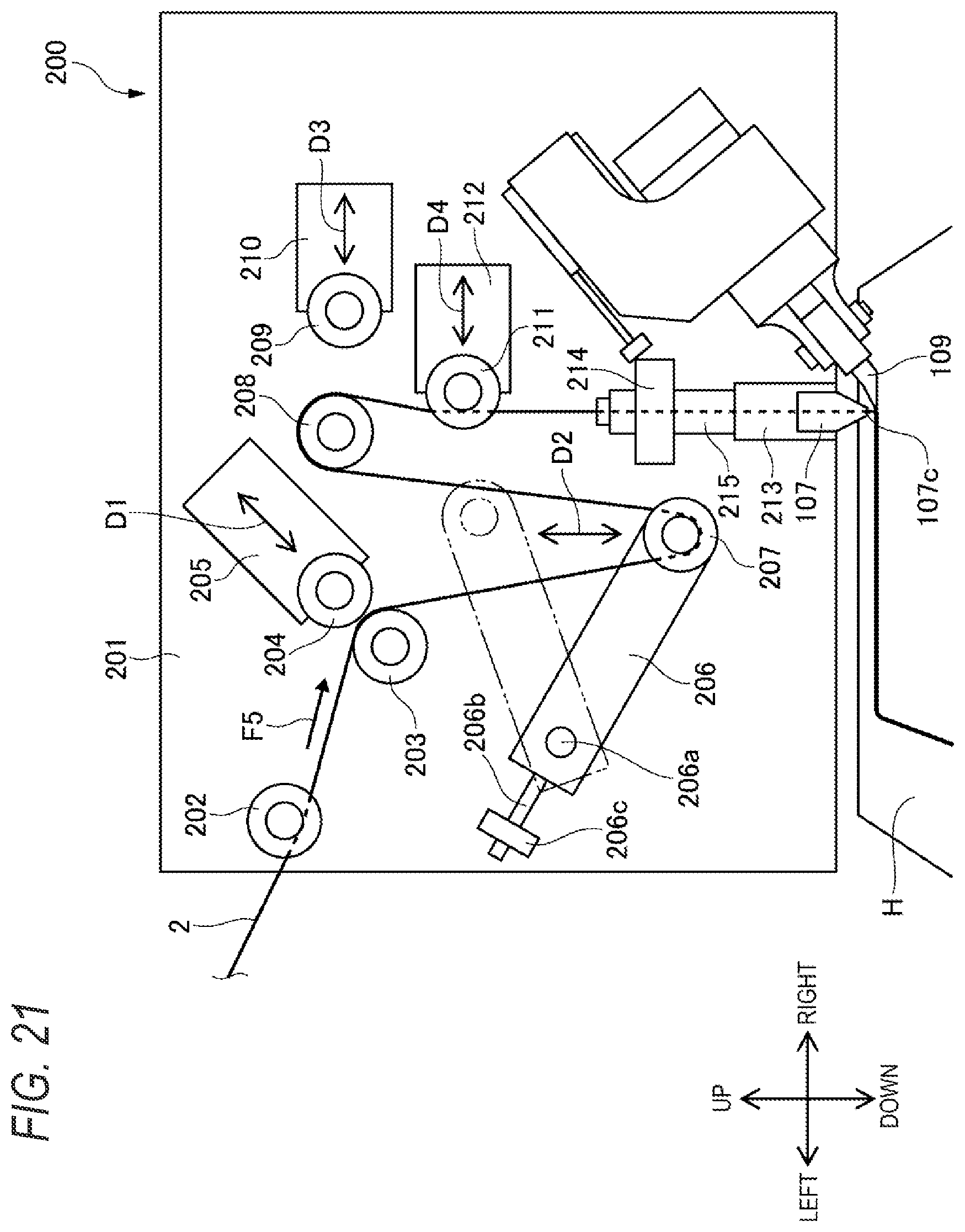 Patent US12365561 Figure 20 – Threadlike adhesive sticking apparatus and method of sticking threadlike adhesive