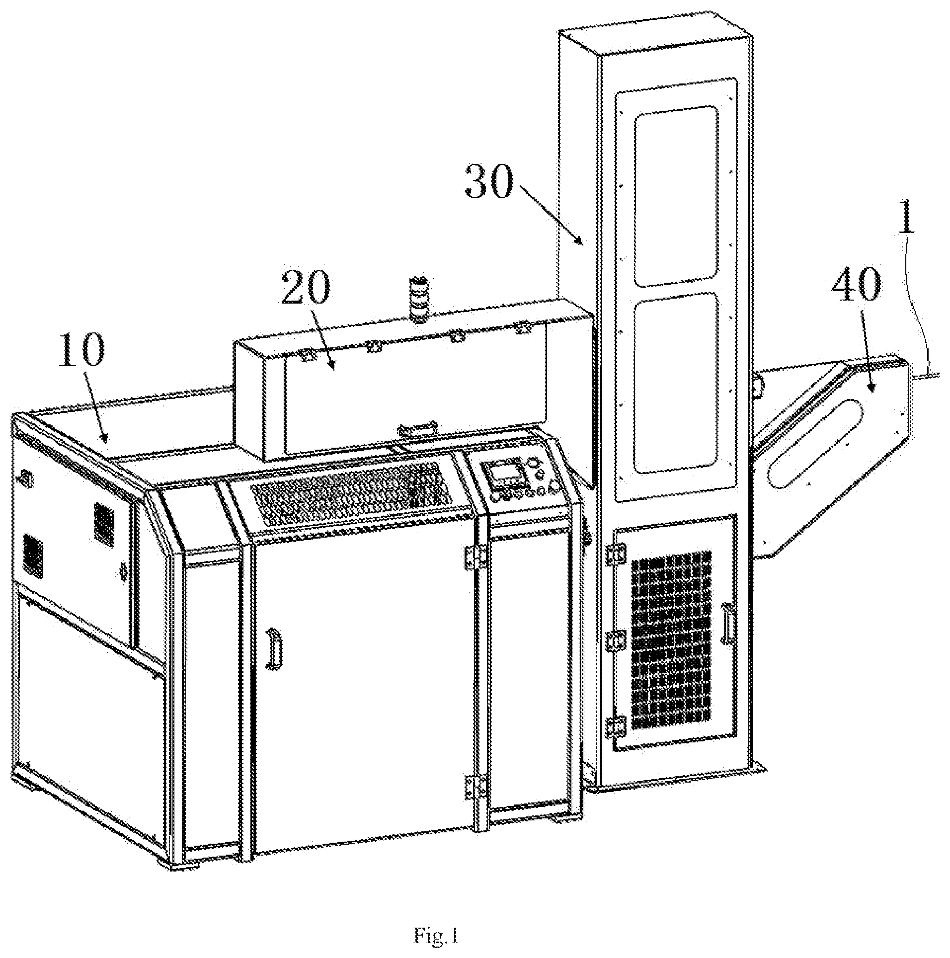 Patent US12365562 Figure 1 – Cable supply system
