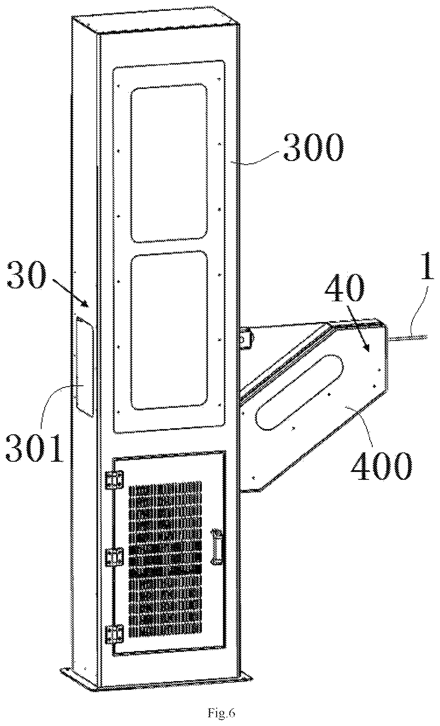 Patent US12365562 Figure 6 – Cable supply system