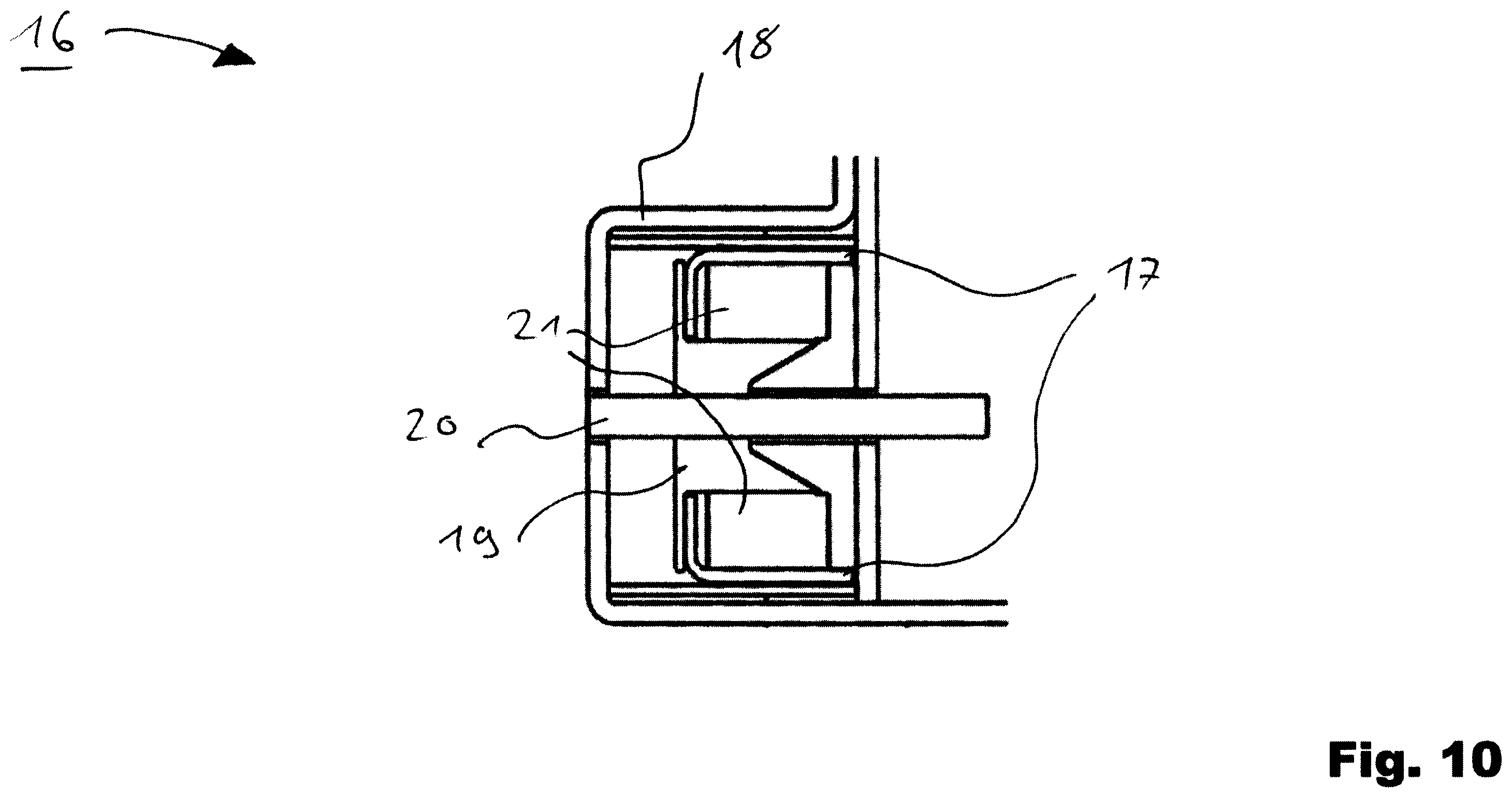 Patent US12365566 Figure 10 – Release unit for actuating an elevator brake device
