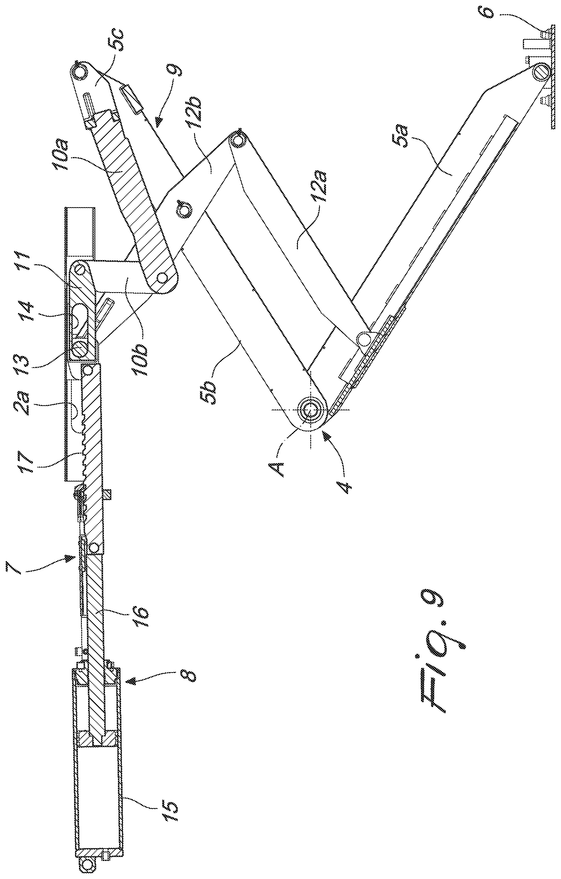 Patent US12365568 Figure 8 – Vehicle lift and a method for lifting vehicles