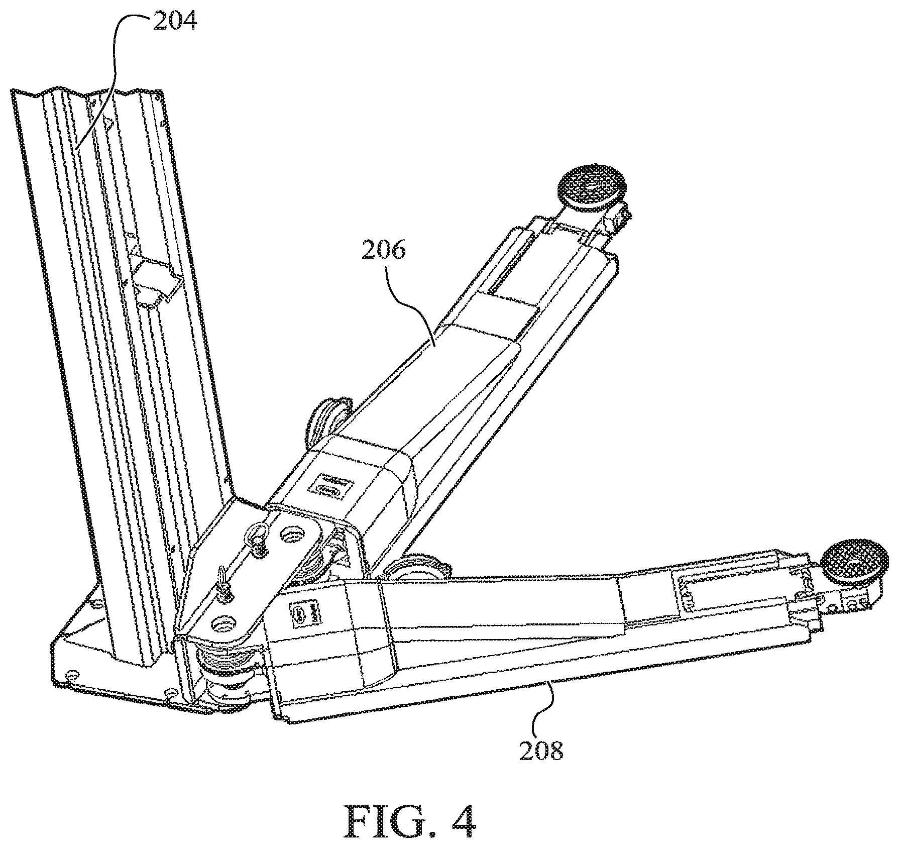 Patent US12365569 Figure 4 – Intelligent vehicle lift network with distributed sensors