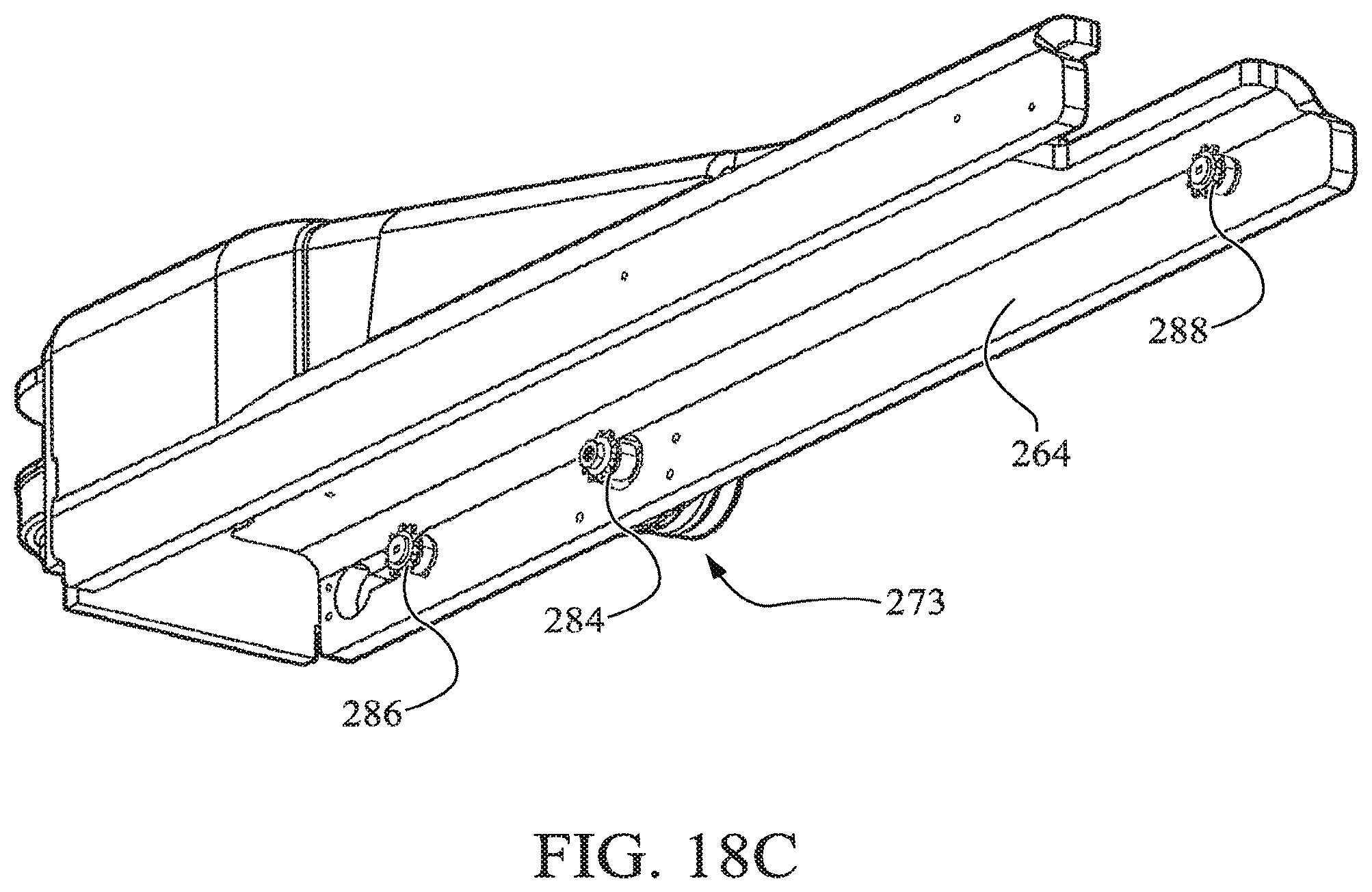 Patent US12365569 Figure 18 – Intelligent vehicle lift network with distributed sensors