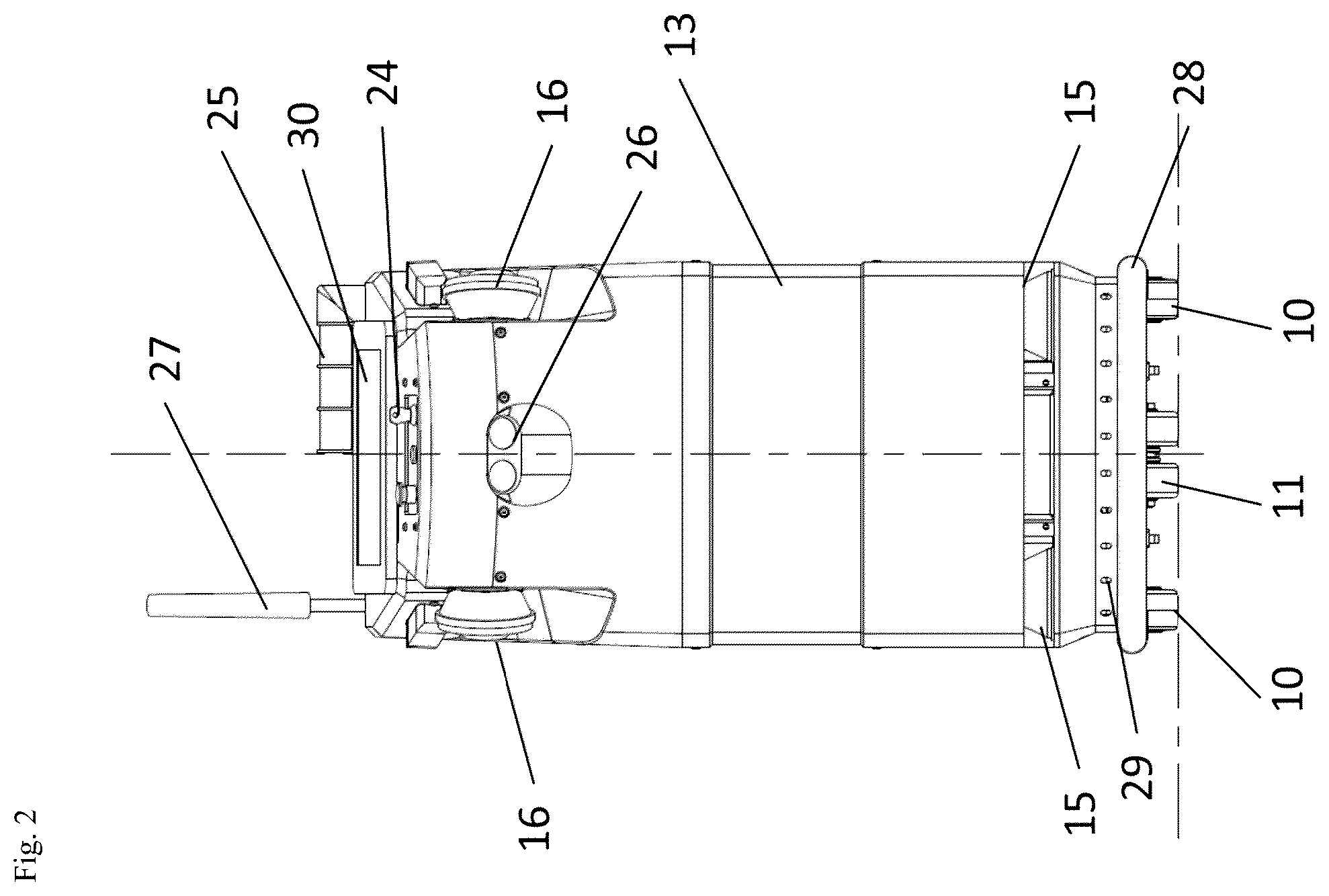Patent US12365570 Figure 2 – Autonomous industrial truck