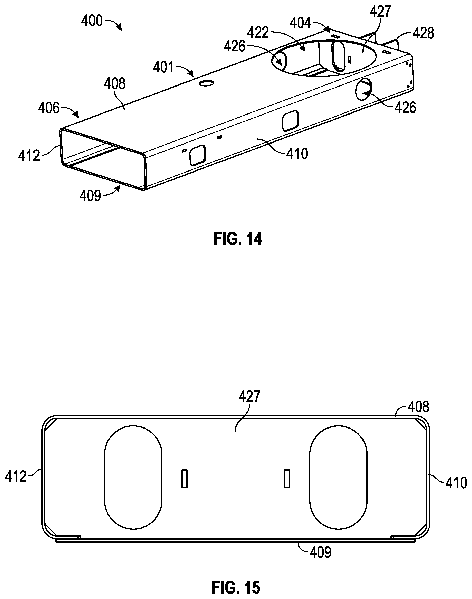 Patent US12365571 Figure 14 – Ladder and turntable assembly for a fire apparatus