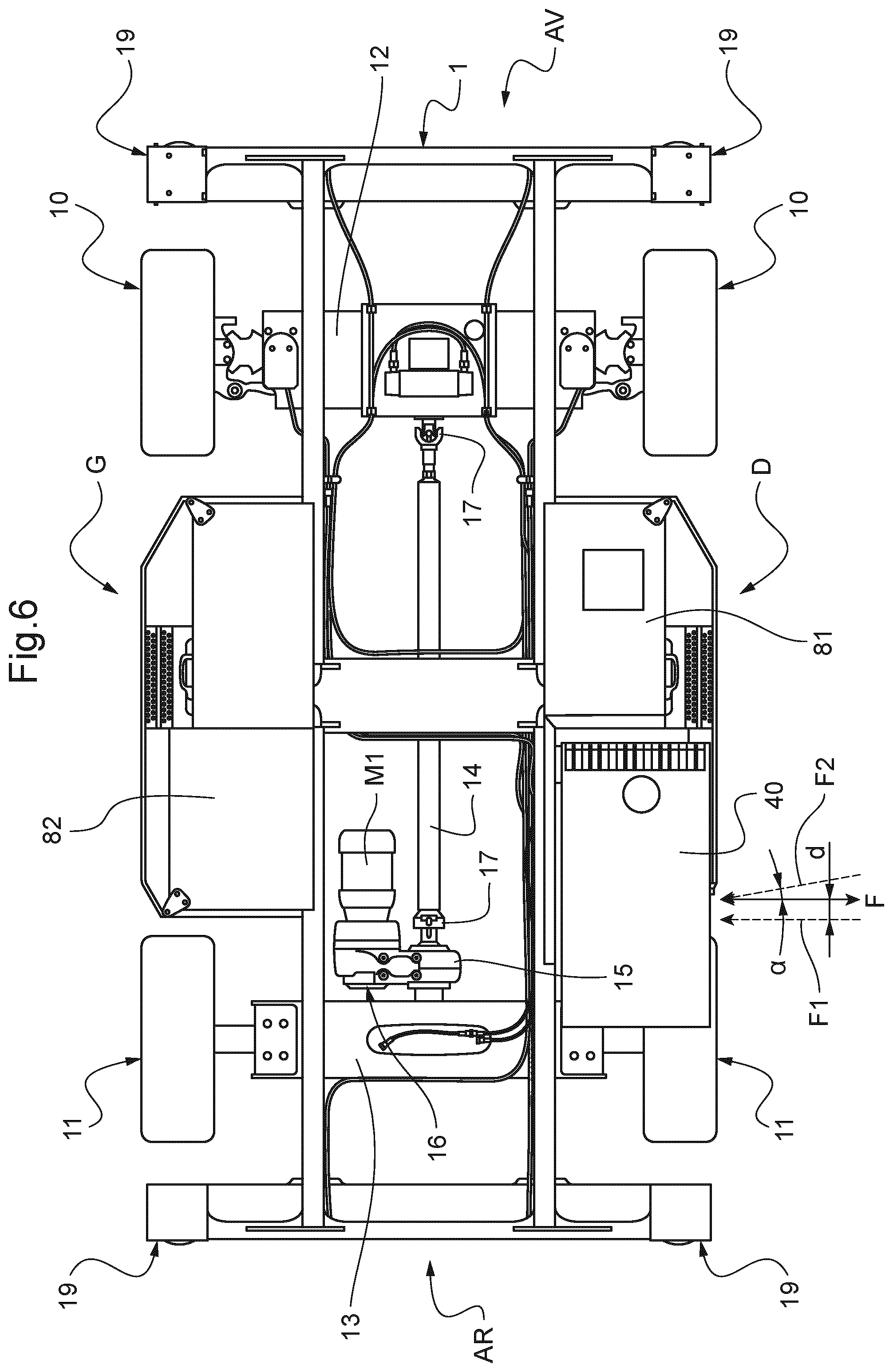 Patent US12365572 Figure 6 – Elevating nacelle suitable for indoor and all-terrain outdoor use