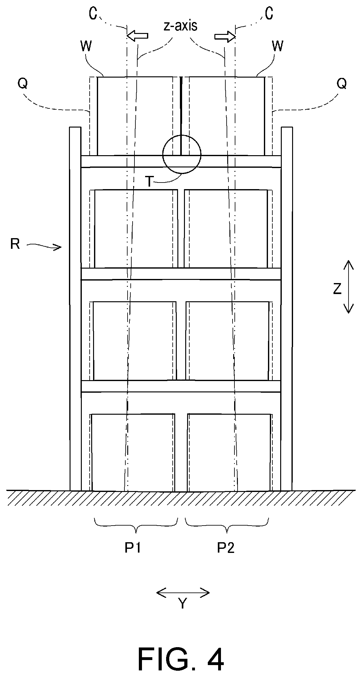 Patent US12365573 Figure 4 – Floor surface inclination handling method, and floor surface inclination handling system