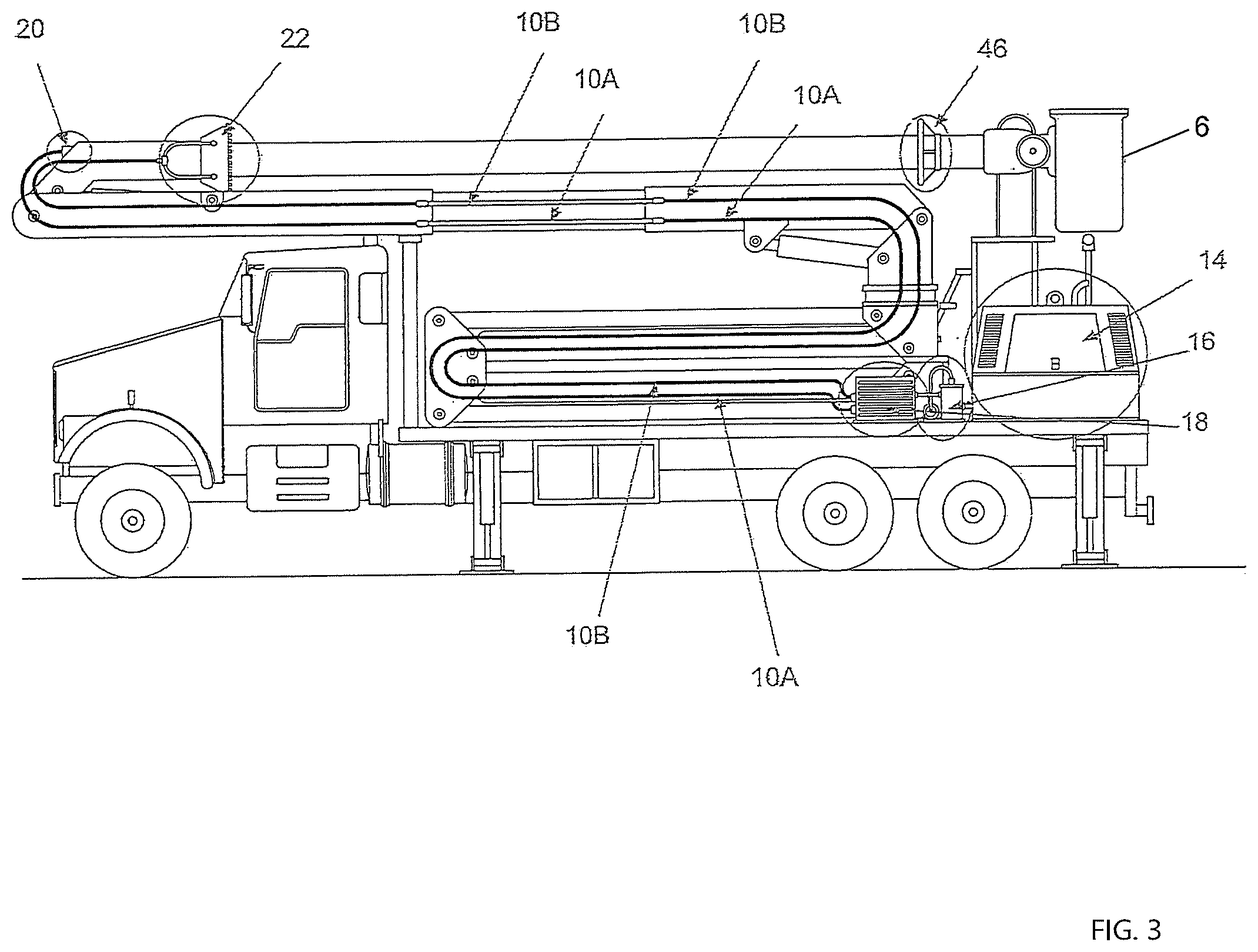 Patent US12365574 Figure 3 – Systems and methods for drying and cleaning an aerial lift electrically insulated boom