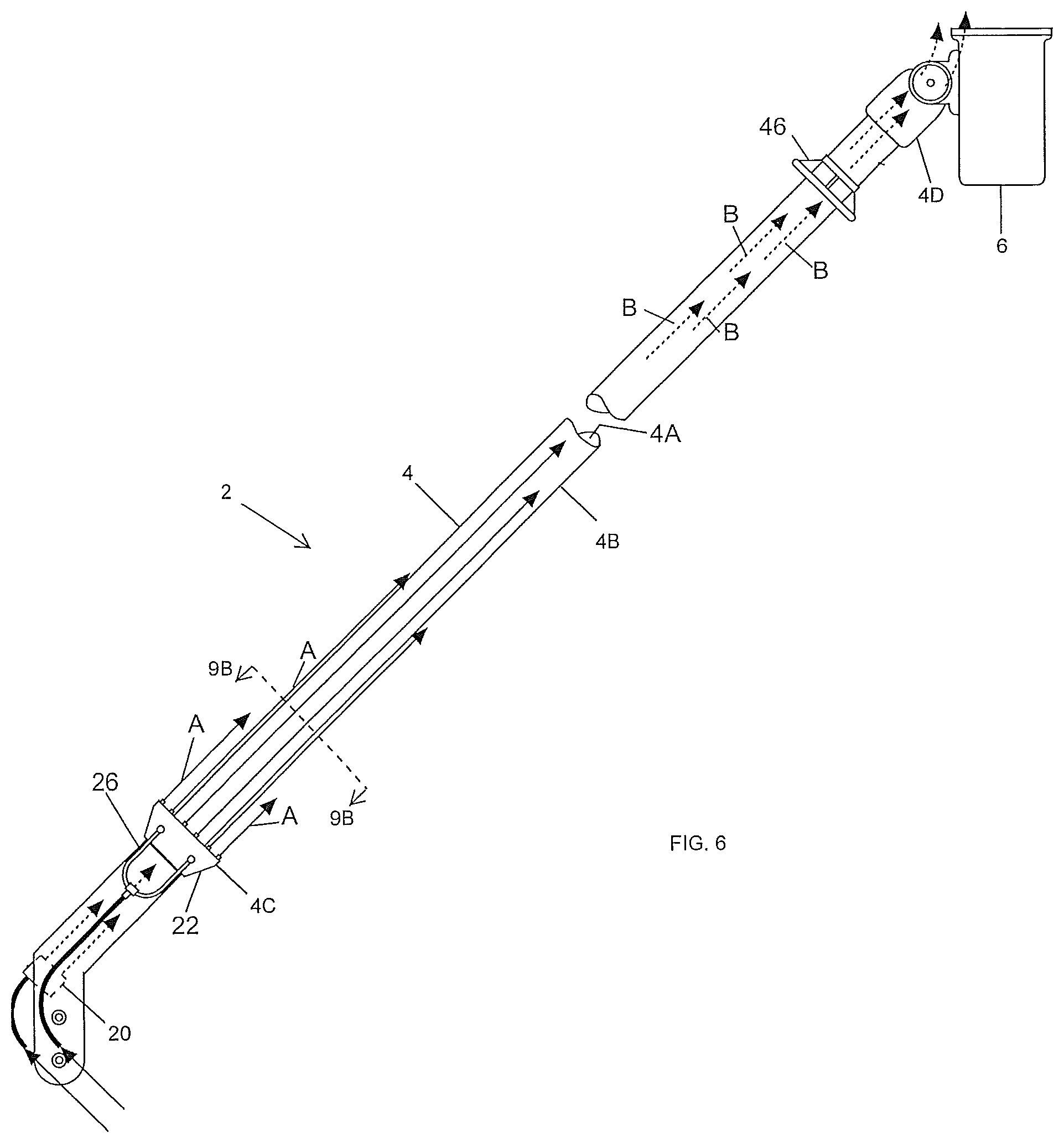 Patent US12365574 Figure 6 – Systems and methods for drying and cleaning an aerial lift electrically insulated boom