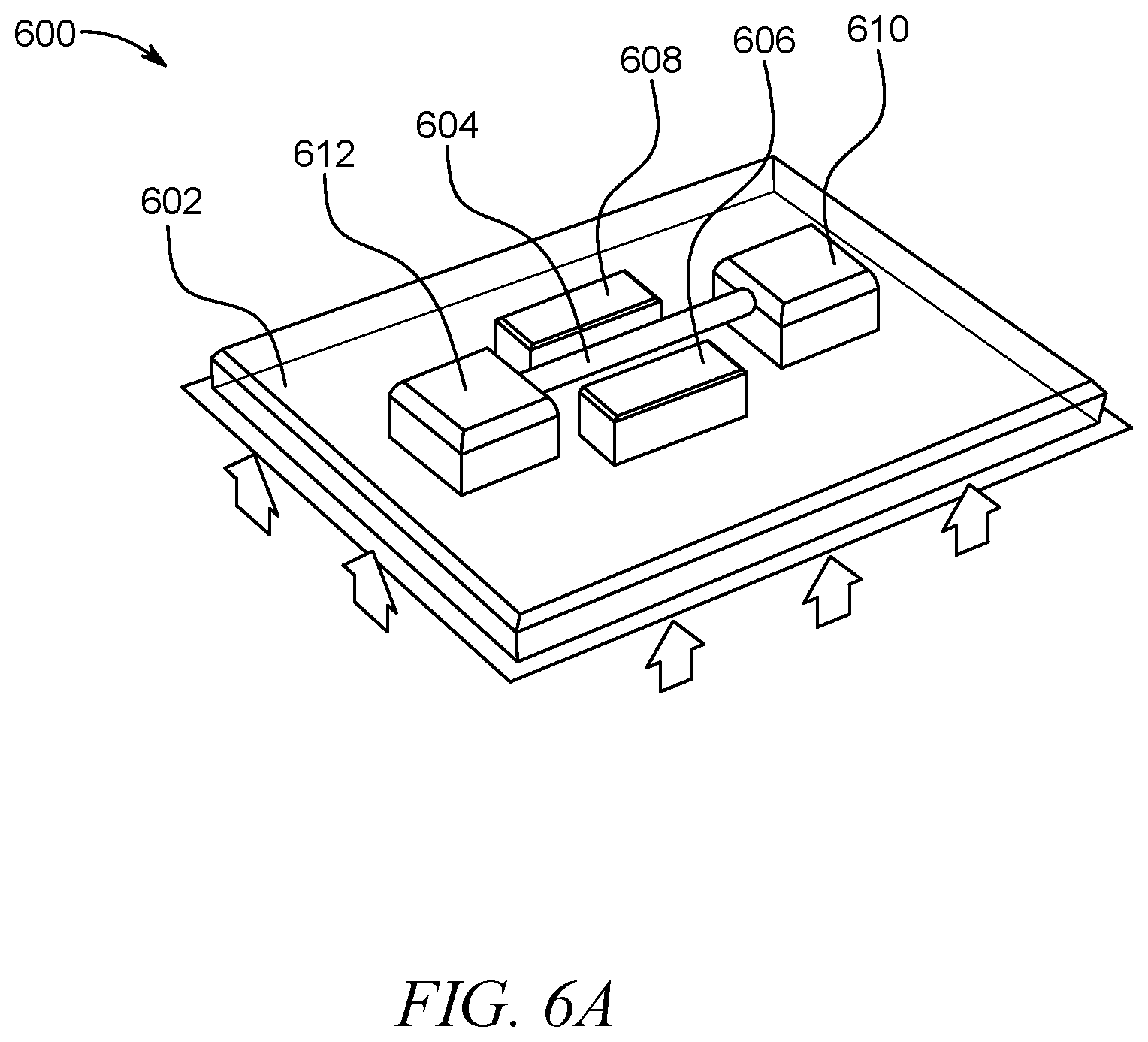 Patent US12365580 Figure 5 – Compact enhanced sensitivity temperature sensor using an encapsulated clamped-clamped MEMS beam resonator