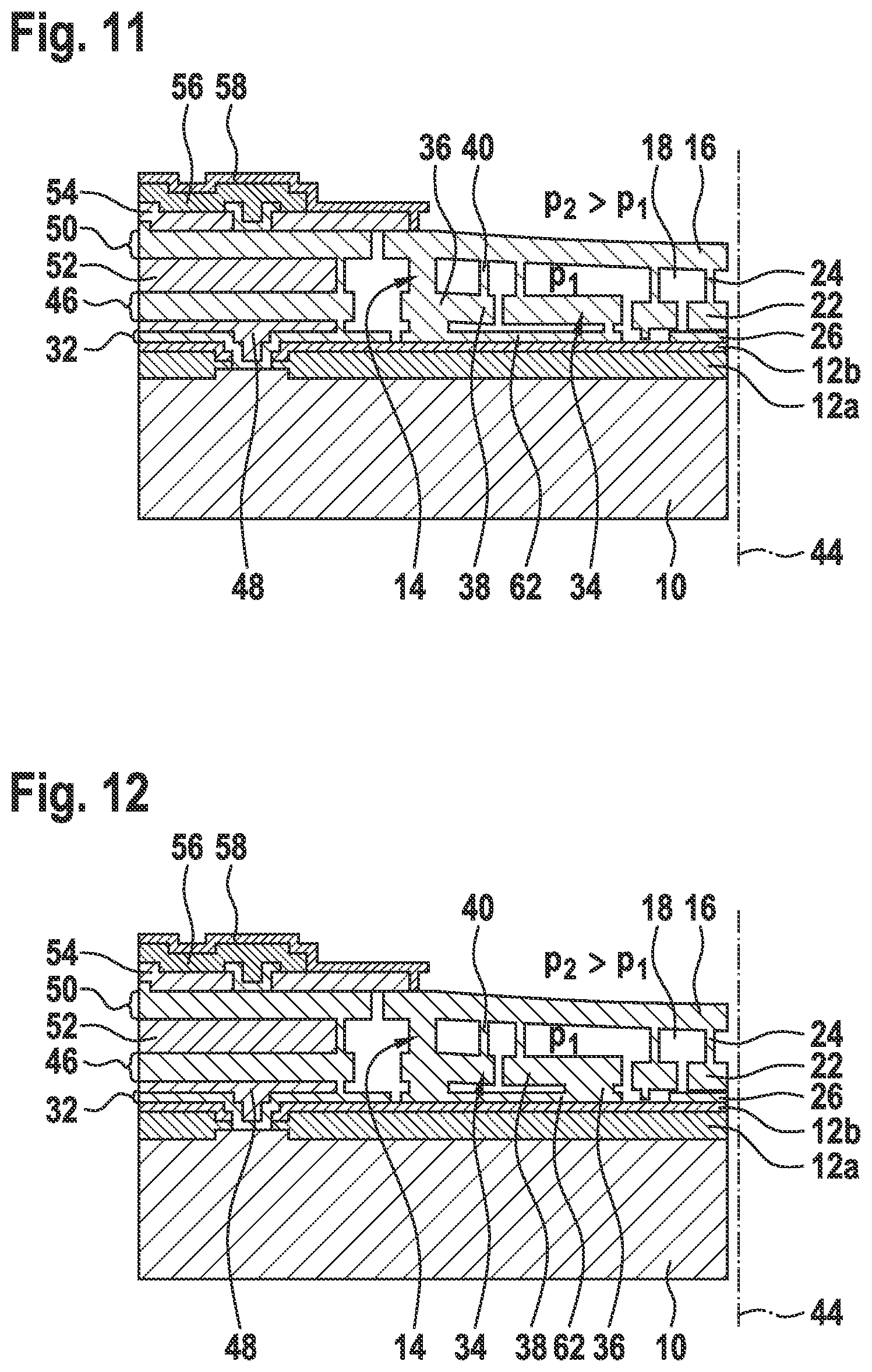 Patent US12365581 Figure 7 – Micromechanical component for a sensor or microphone device