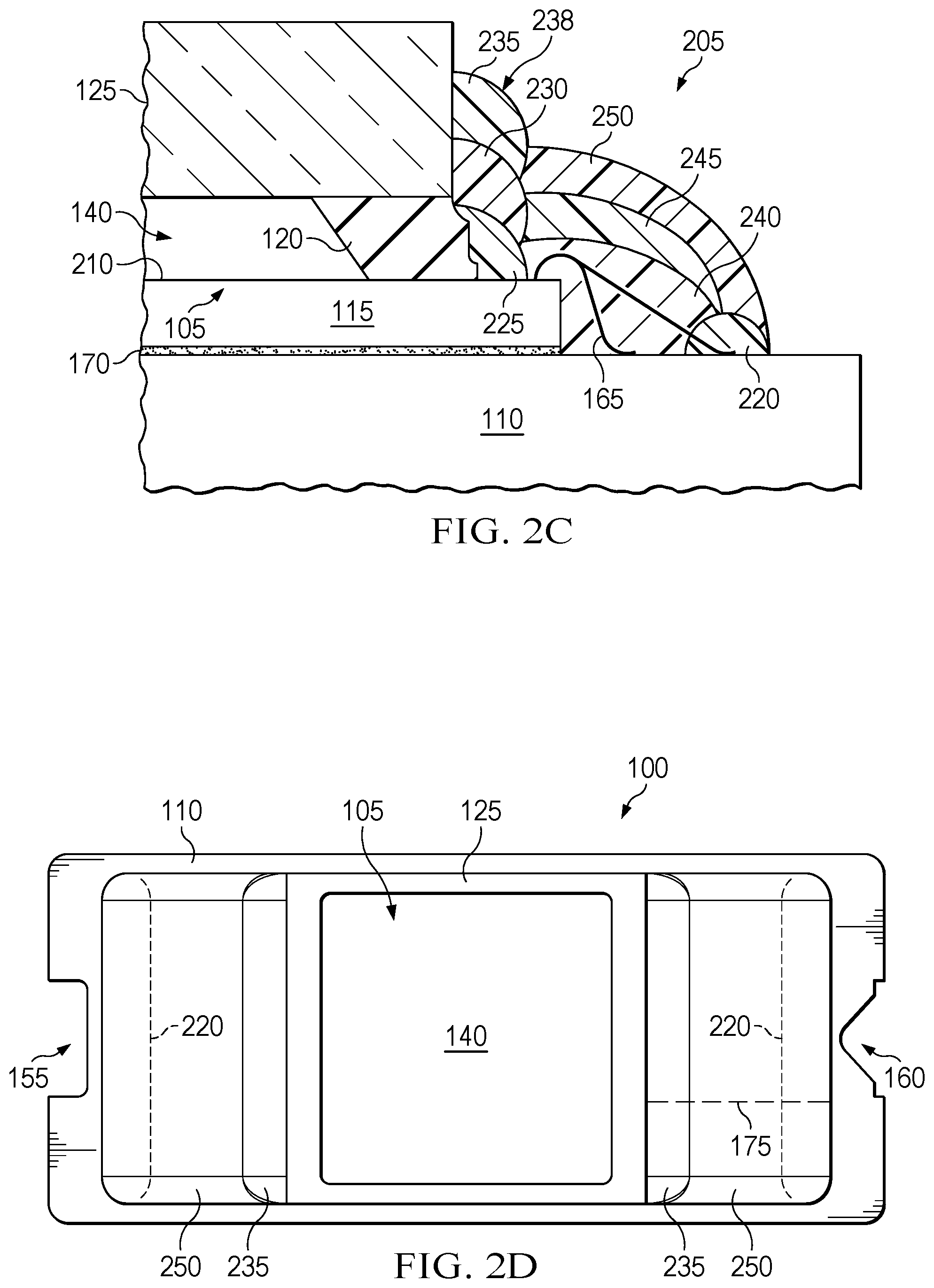 Patent US12365584 Figure 5 – Methods and apparatus for electronic device packaging