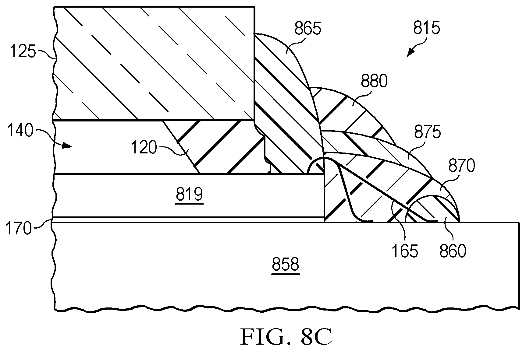 Patent US12365584 Figure 14 – Methods and apparatus for electronic device packaging