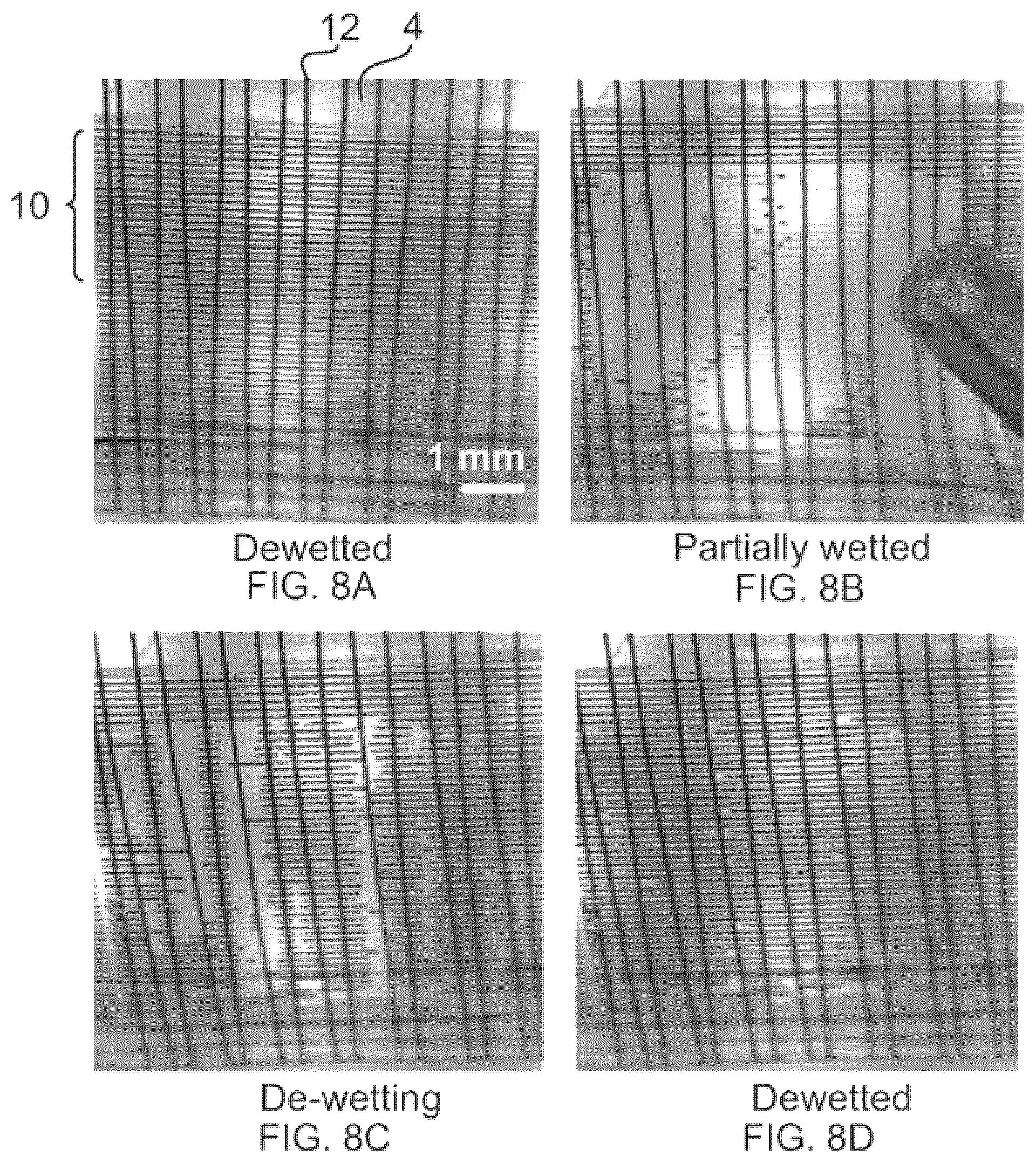 Patent US12365585 Figure 8 – Method of forming a microstructured surface