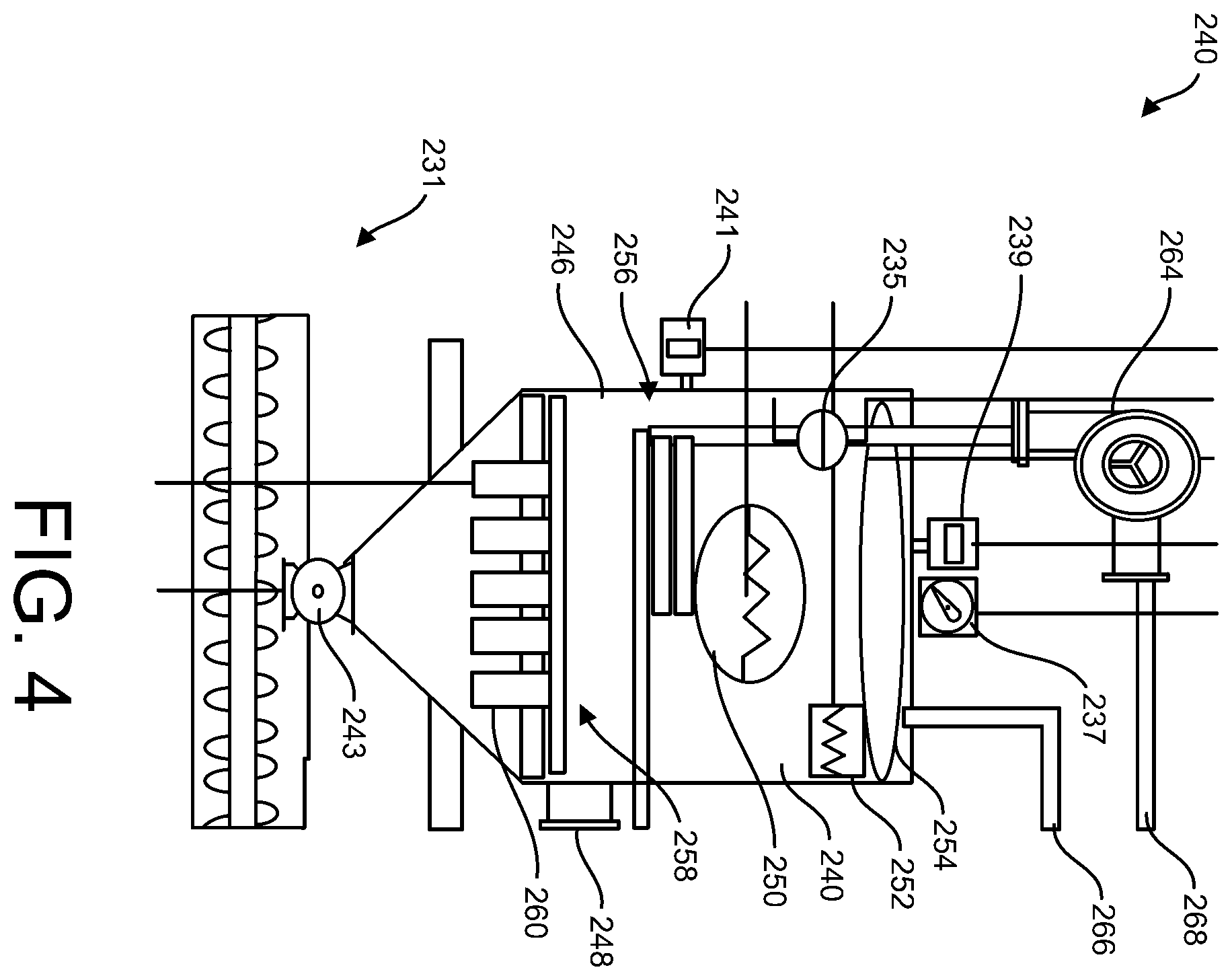 Patent US12365600 Figure 4 – Waste water management