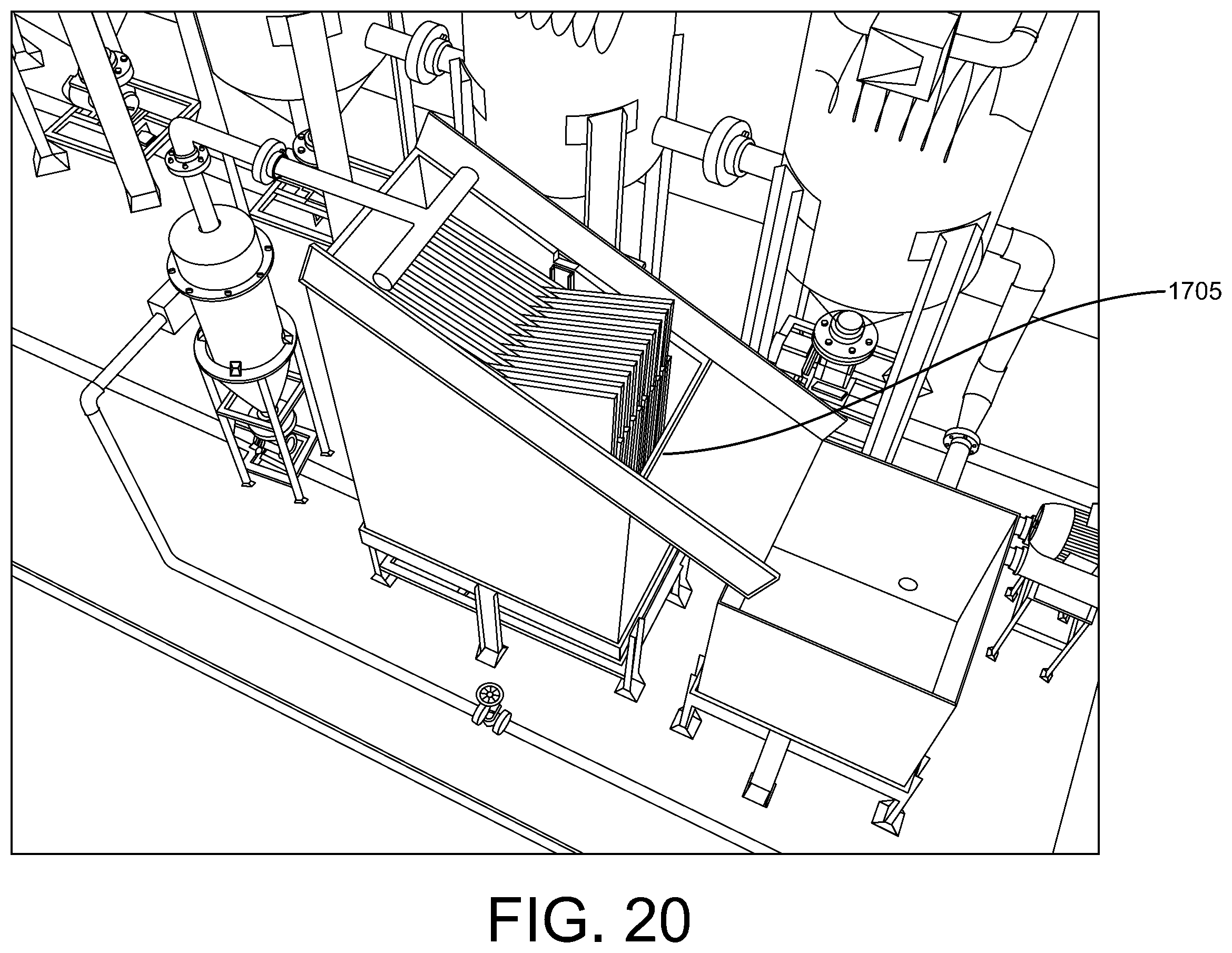 Patent US12365600 Figure 20 – Waste water management