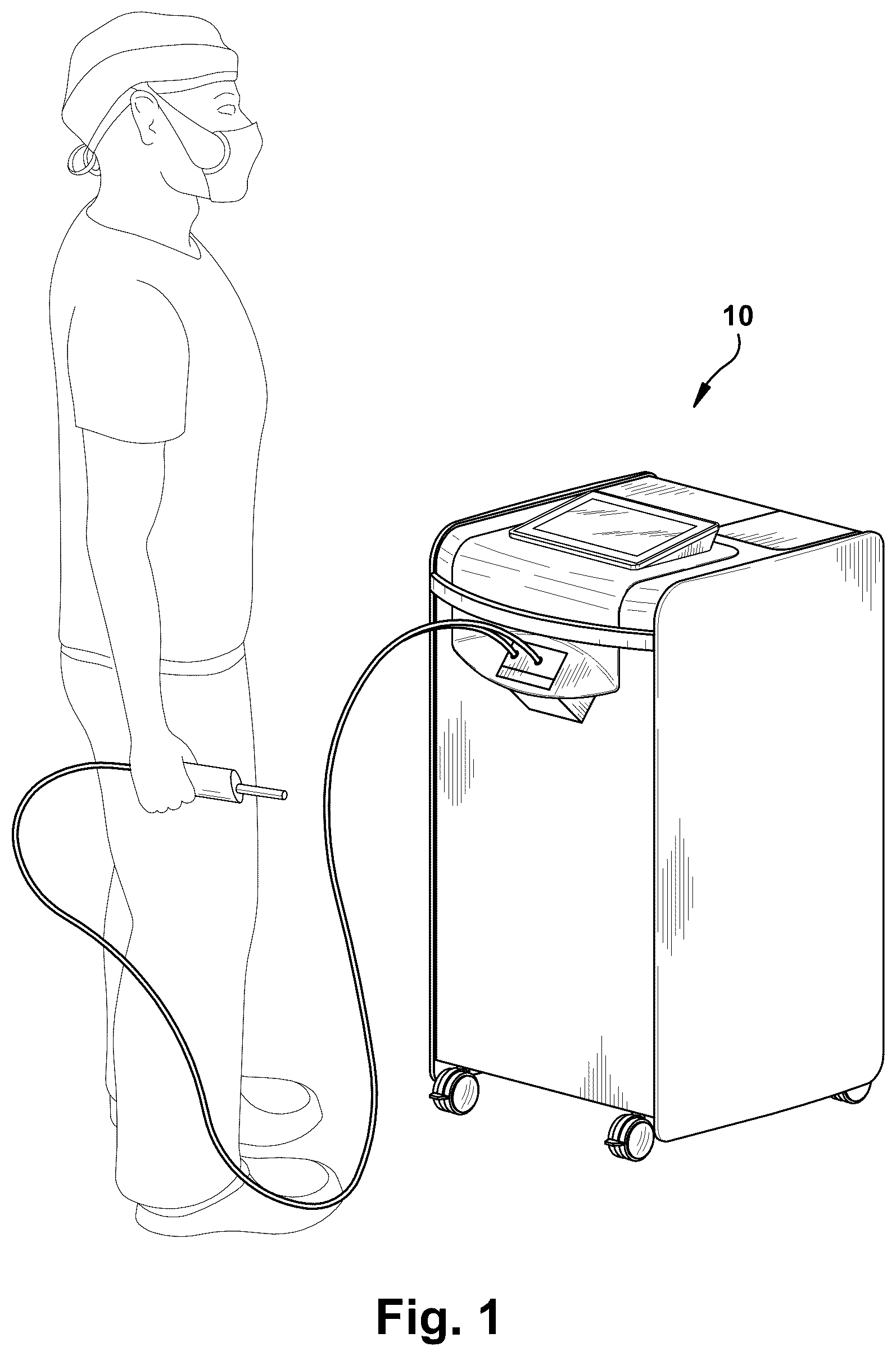 Patent US12365609 — Sterile and/or purified fluid and/or solution delivery system — Figure 1