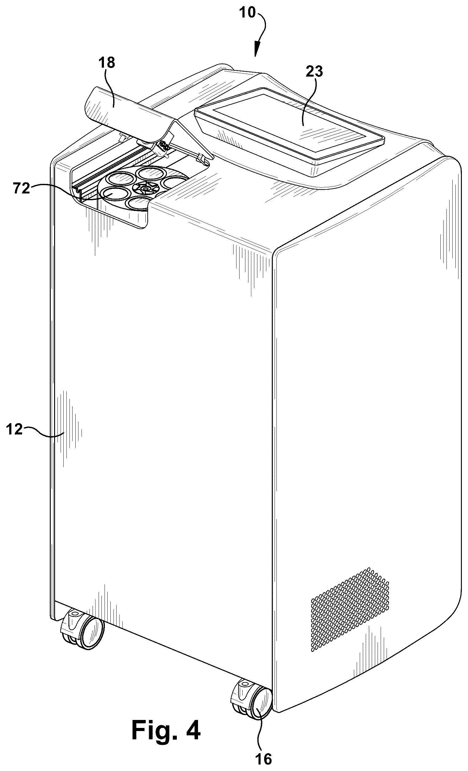 Patent US12365609 Figure 4 – Sterile and/or purified fluid and/or solution delivery system