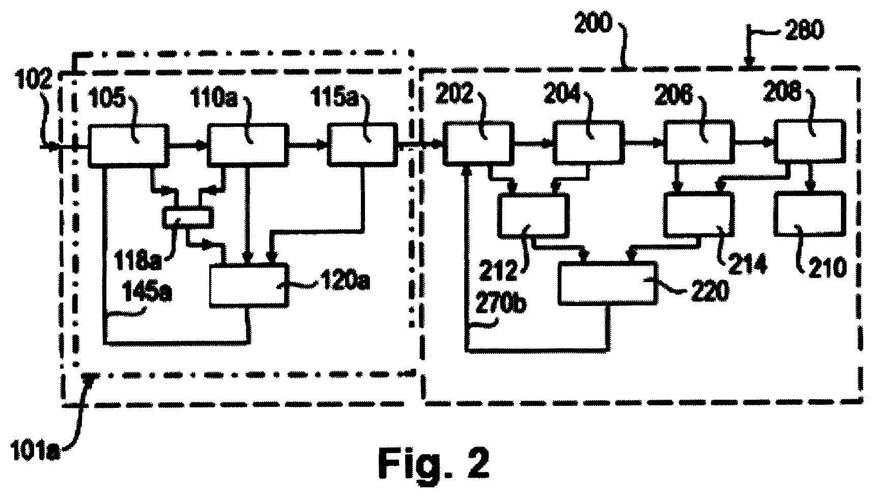 Patent US12365613 Figure 2 – Method for cleaning process water circulated in a paper recycling system using enzymes