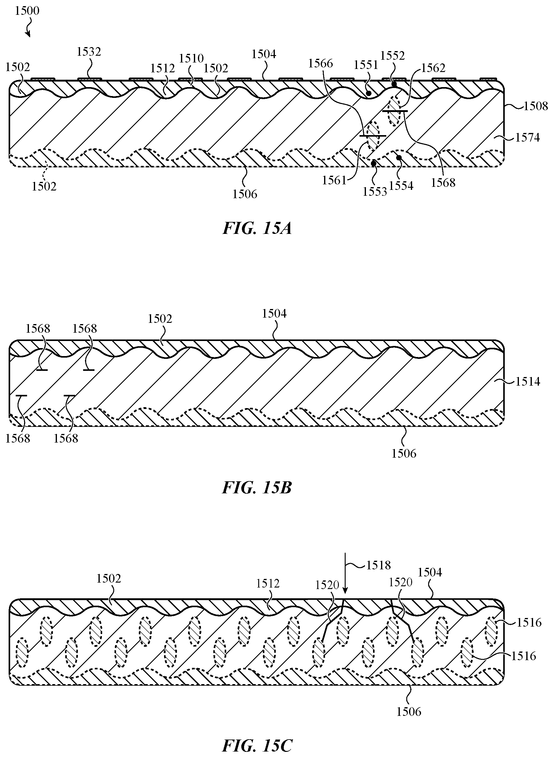 Patent US12365620 Figure 18 – Patterned asymmetric chemical strengthening
