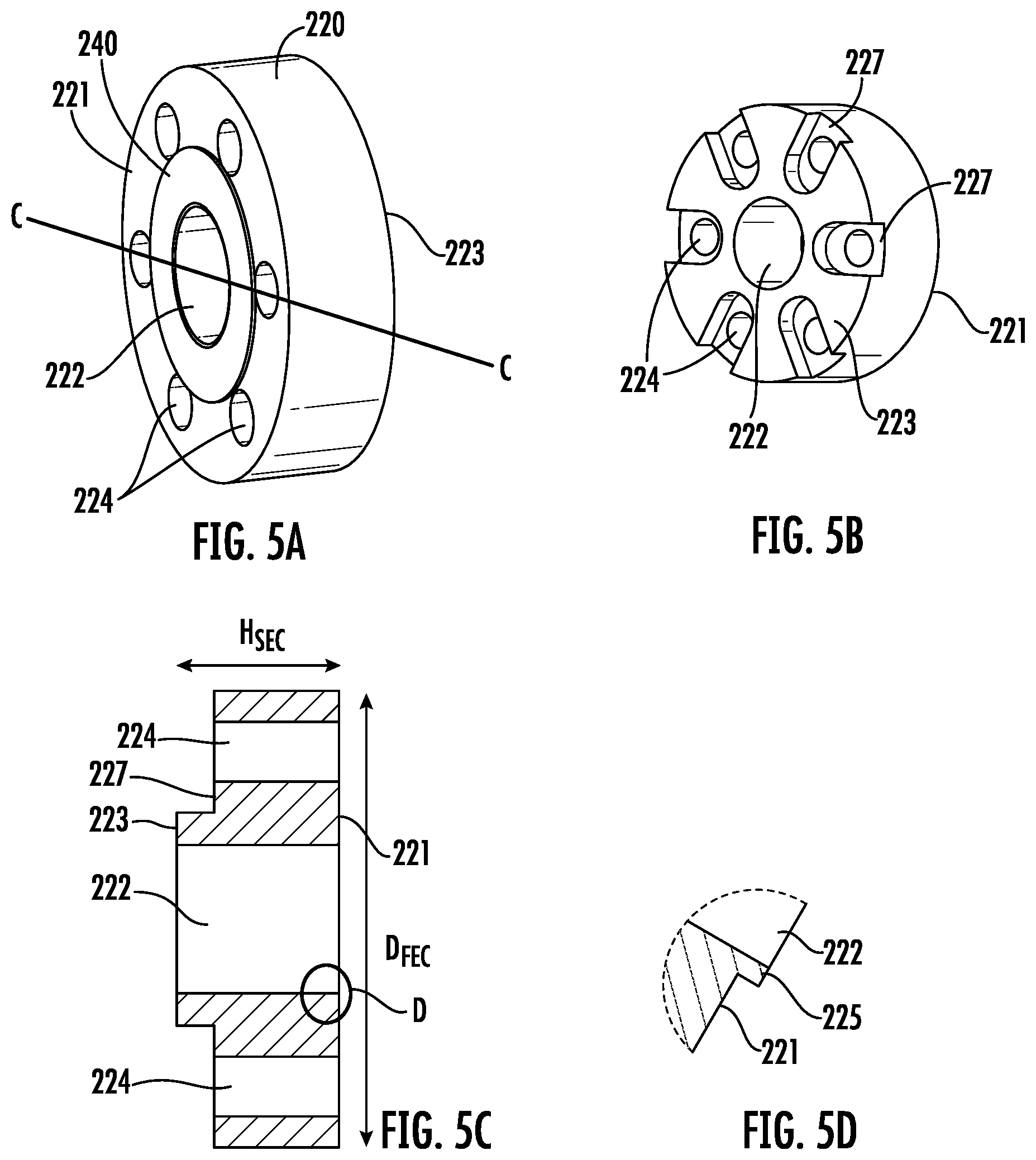 Patent US12365622 Figure 5 – Cane-based multicore optical fiber and methods of forming