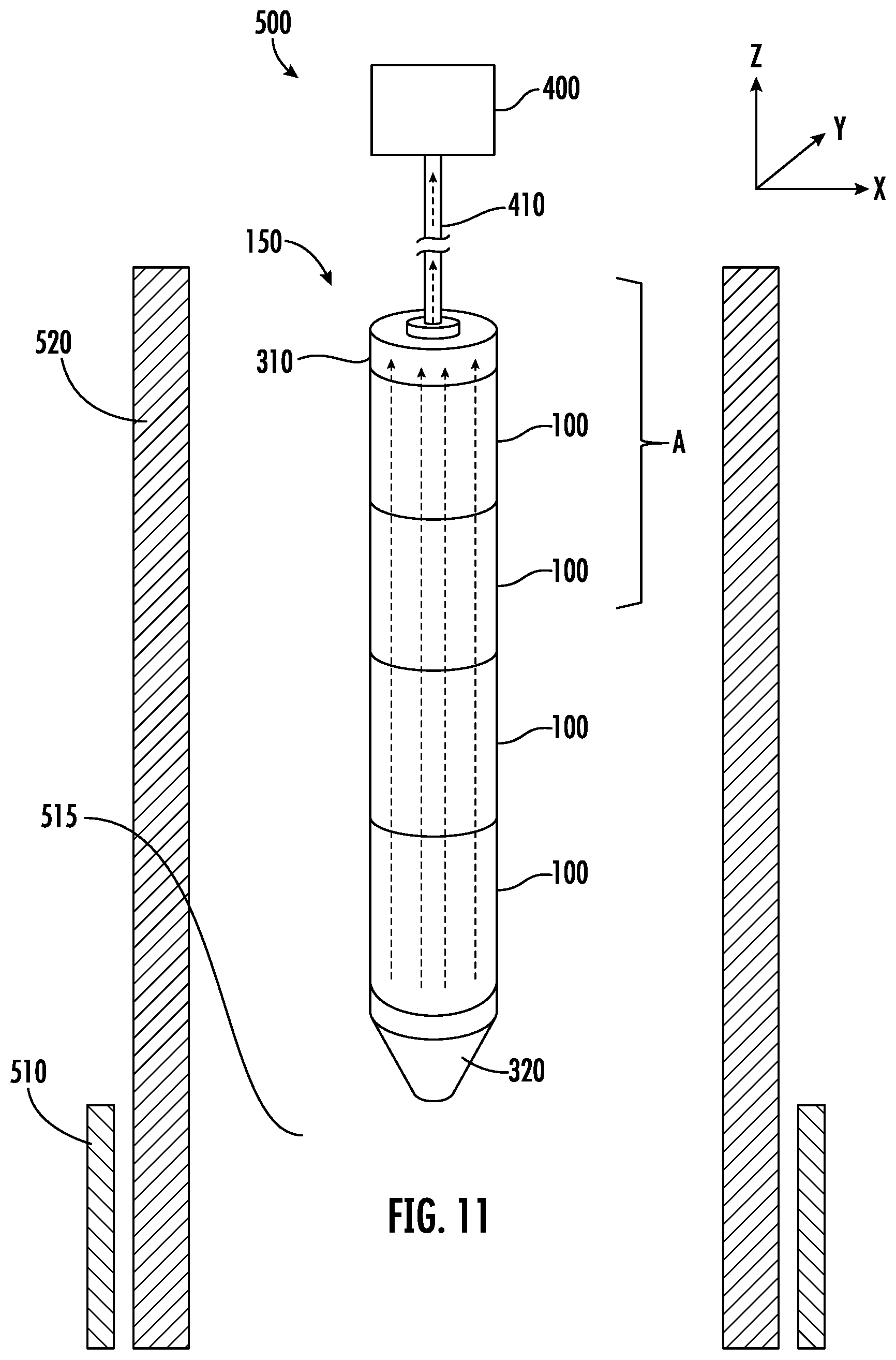Patent US12365622 Figure 10 – Cane-based multicore optical fiber and methods of forming