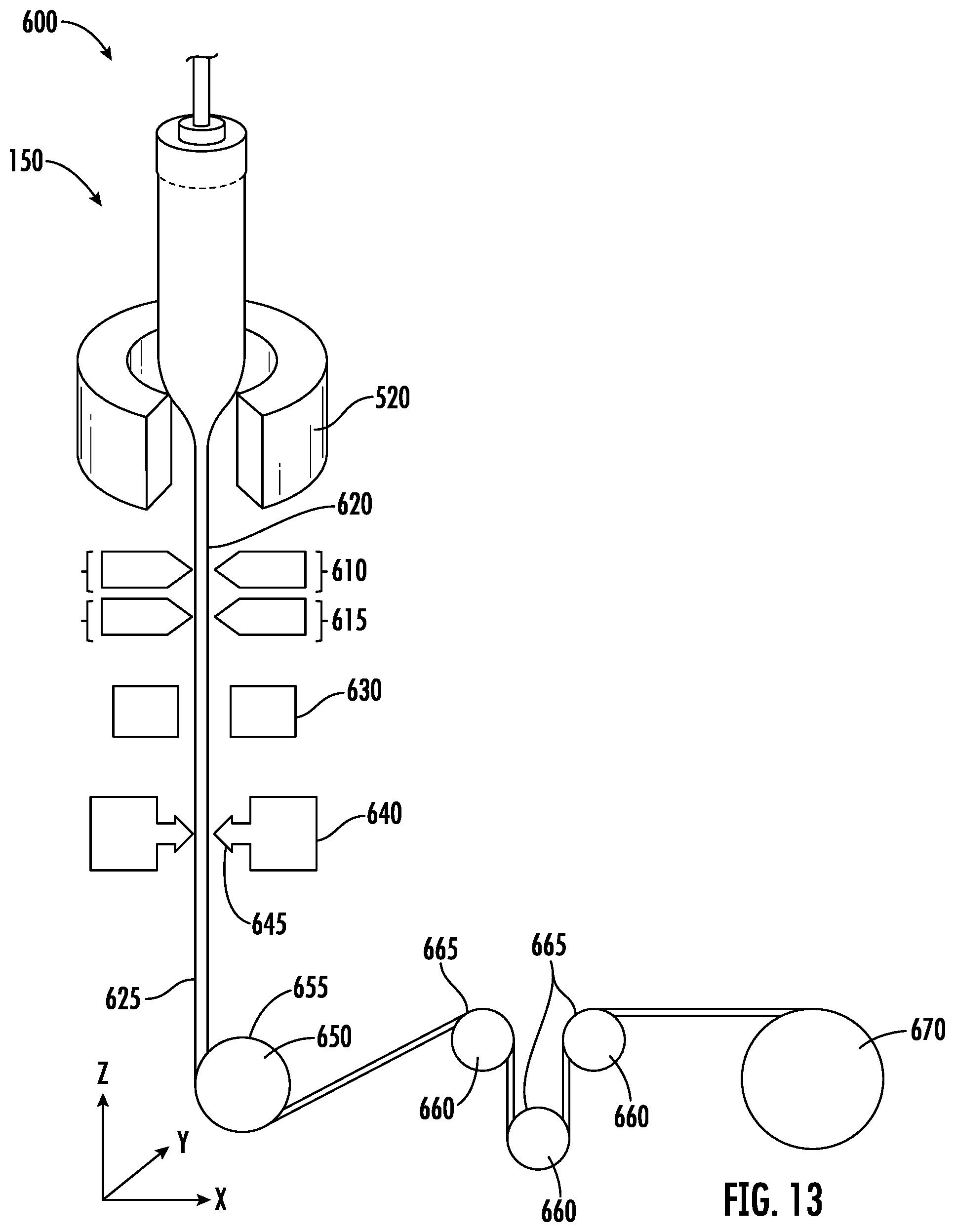 Patent US12365622 Figure 12 – Cane-based multicore optical fiber and methods of forming