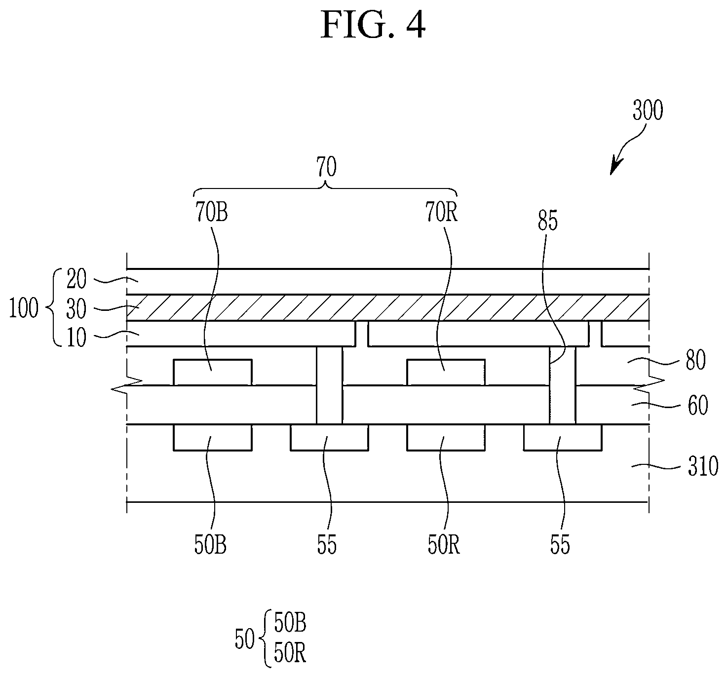 Patent US12365697 Figure 4 – Compound and photoelectric device, image sensor, and electronic device including the same