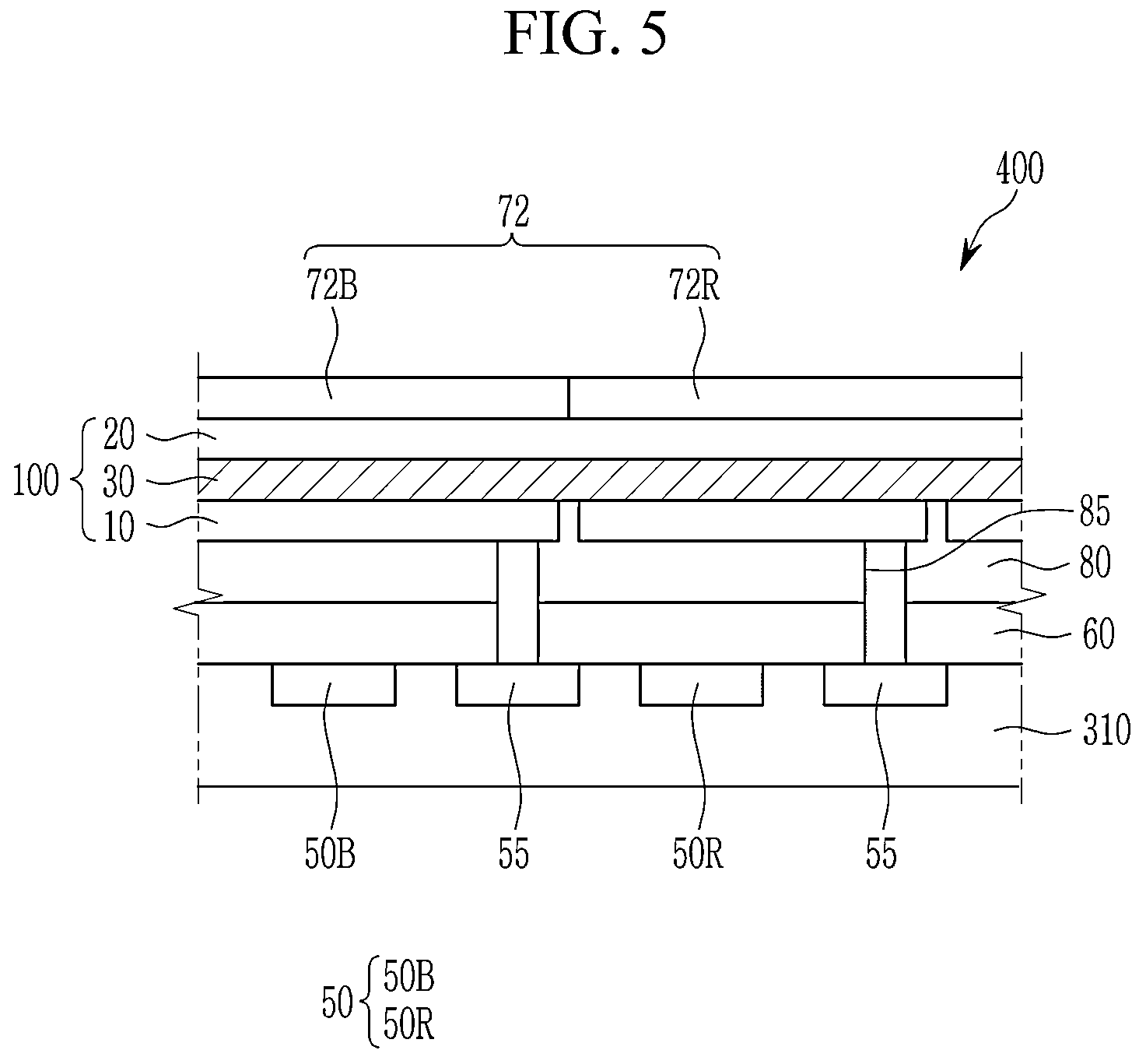 Patent US12365697 Figure 5 – Compound and photoelectric device, image sensor, and electronic device including the same