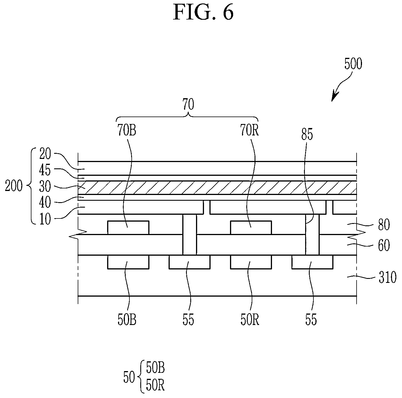 Patent US12365697 Figure 6 – Compound and photoelectric device, image sensor, and electronic device including the same