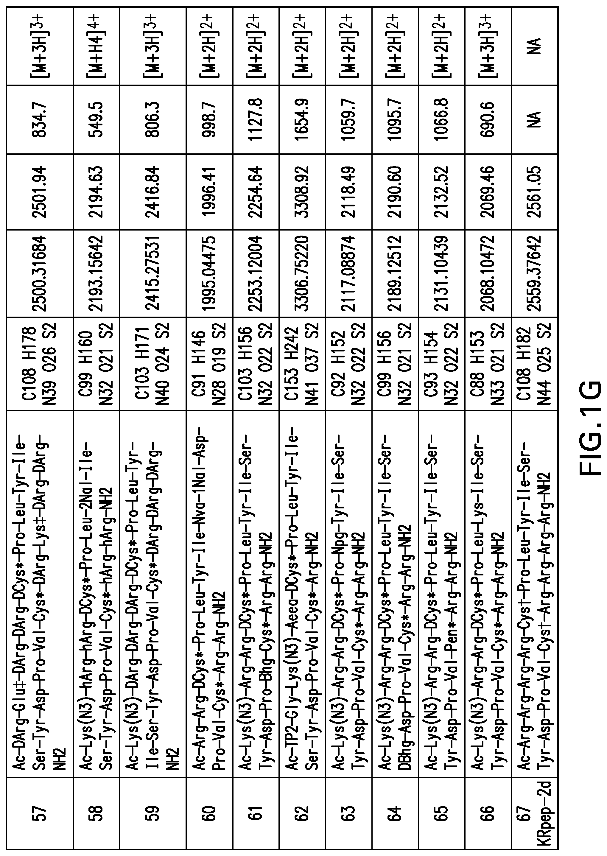 Patent US12365706 Figure 7 – Macrocyclic peptides as potent inhibitors of K-RAS G12D mutant