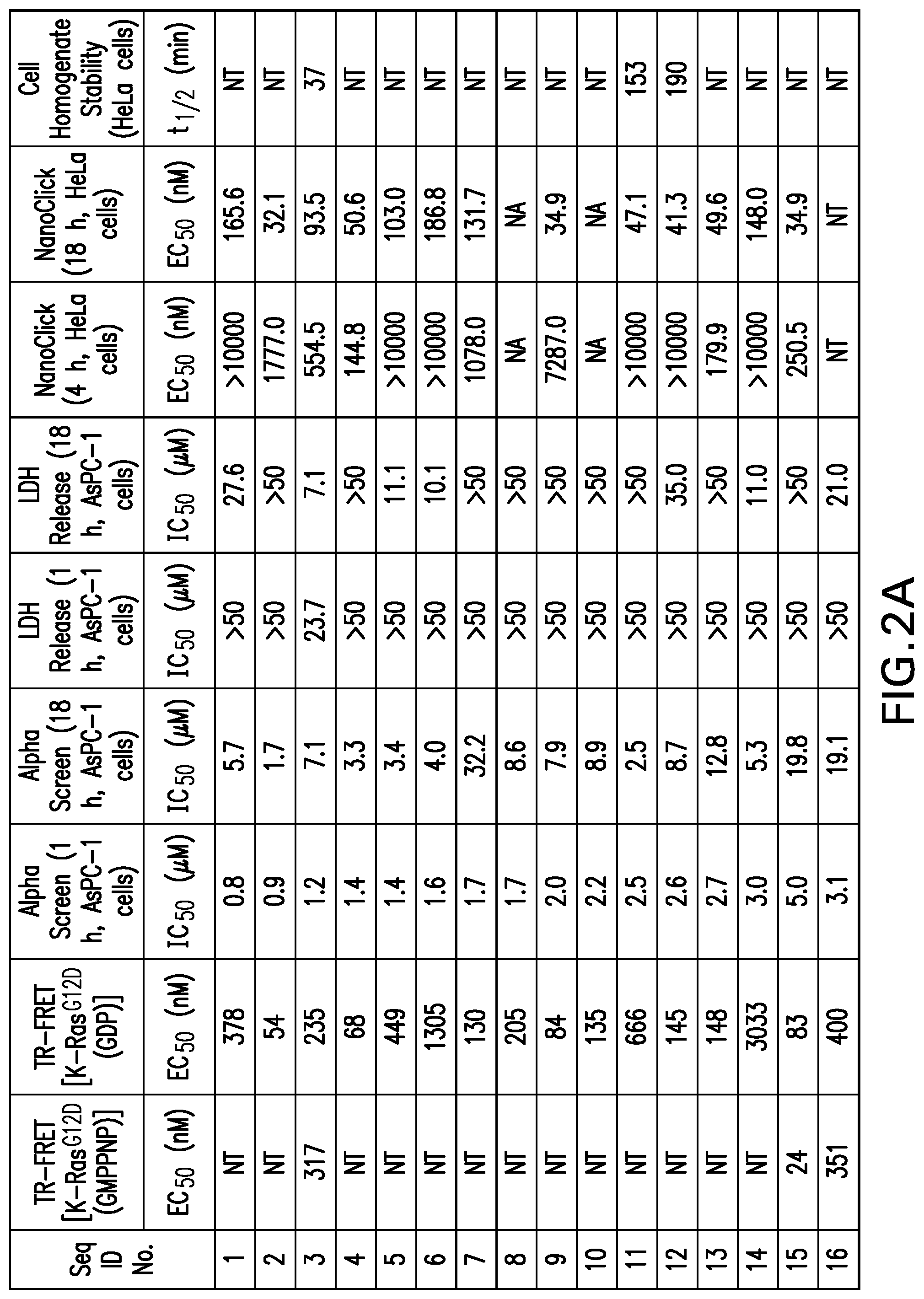 Patent US12365706 Figure 9 – Macrocyclic peptides as potent inhibitors of K-RAS G12D mutant