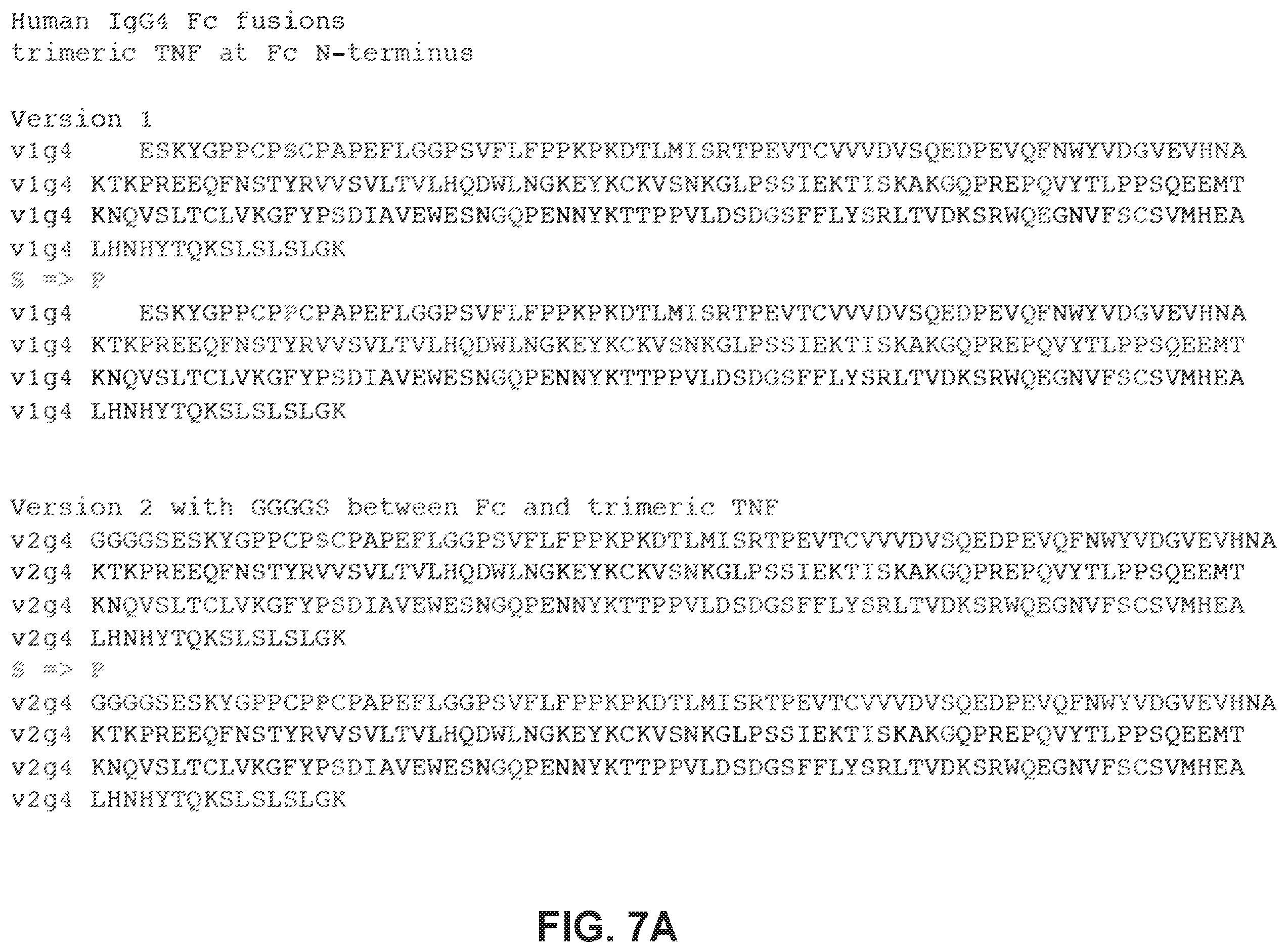 Patent US12365712 Figure 7 – Single-chain TNF Receptor 2 agonist fusion proteins