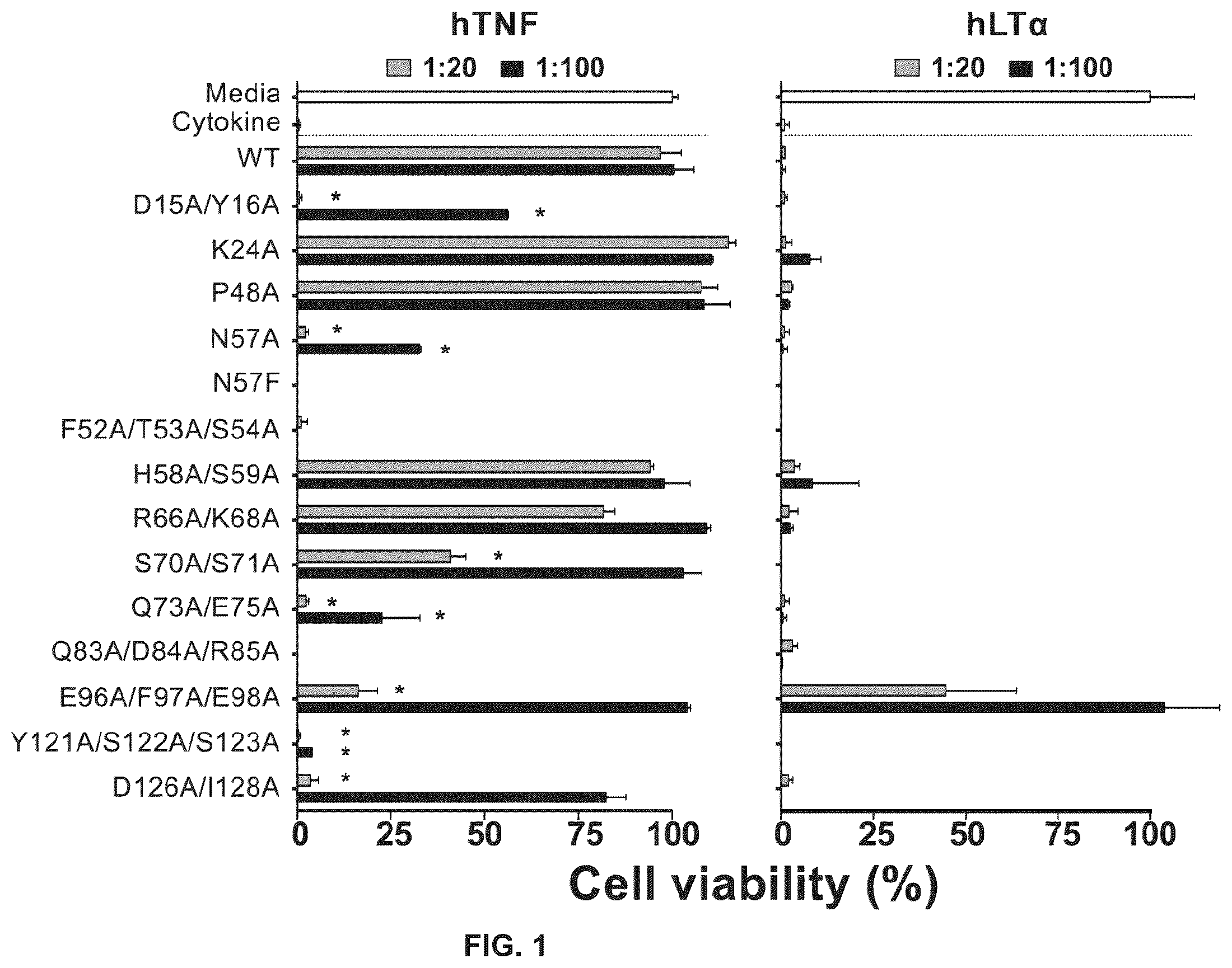 Patent US12365720 Figure 1 – Etanercept variants with improved therapeutical effect