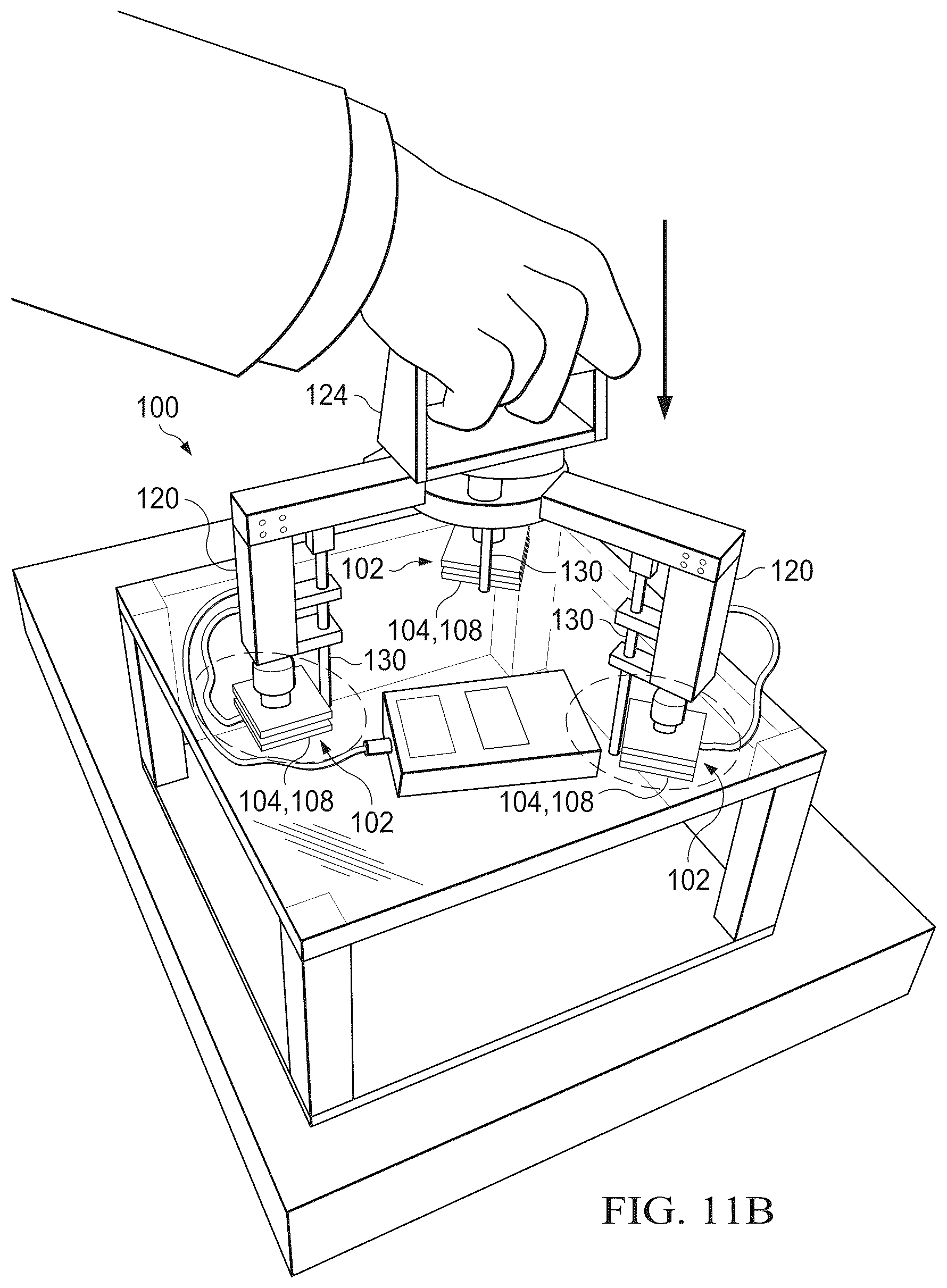 Patent US12365816 Figure 9 – Adhesive gripper comprising a shape memory polymer for pick- and-place applications