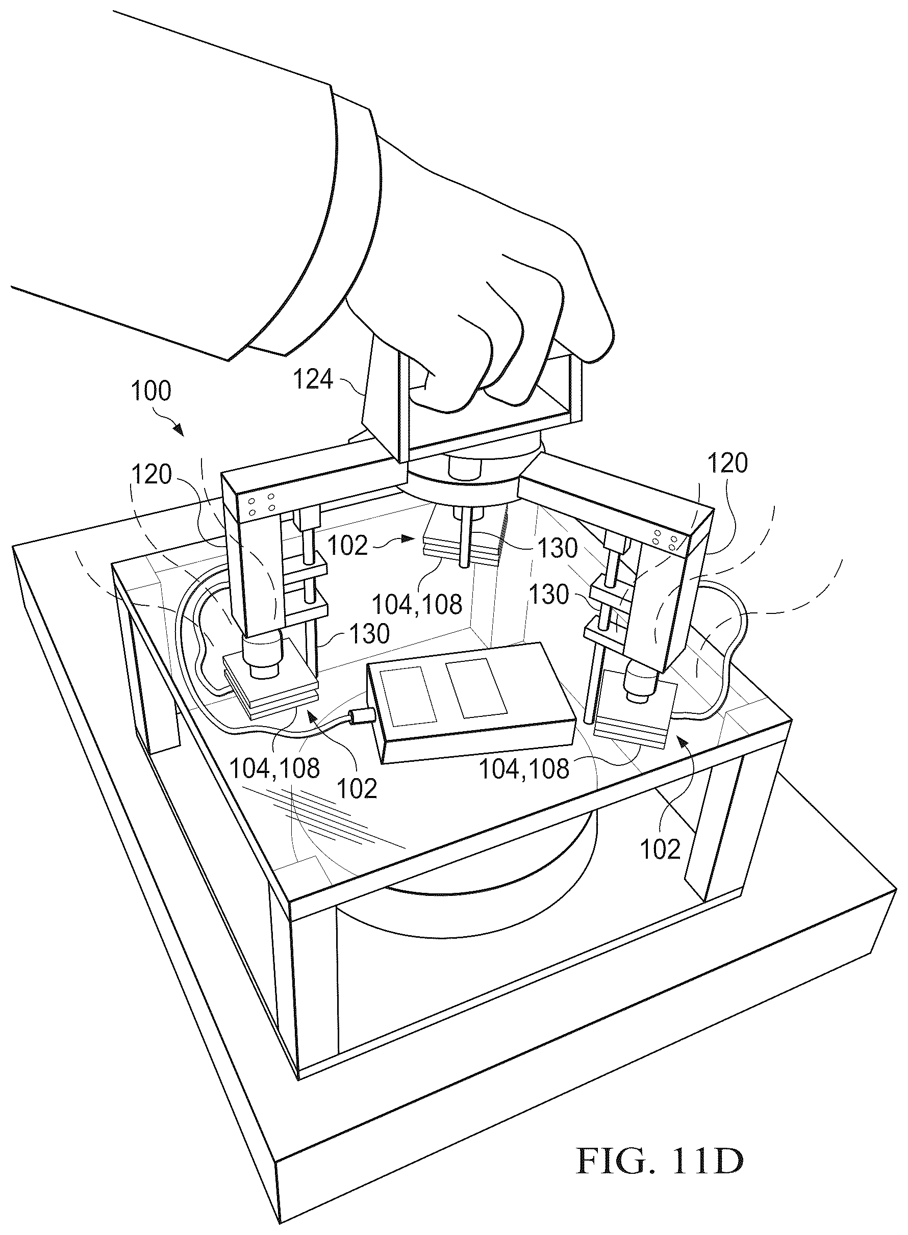 Patent US12365816 Figure 11 – Adhesive gripper comprising a shape memory polymer for pick- and-place applications