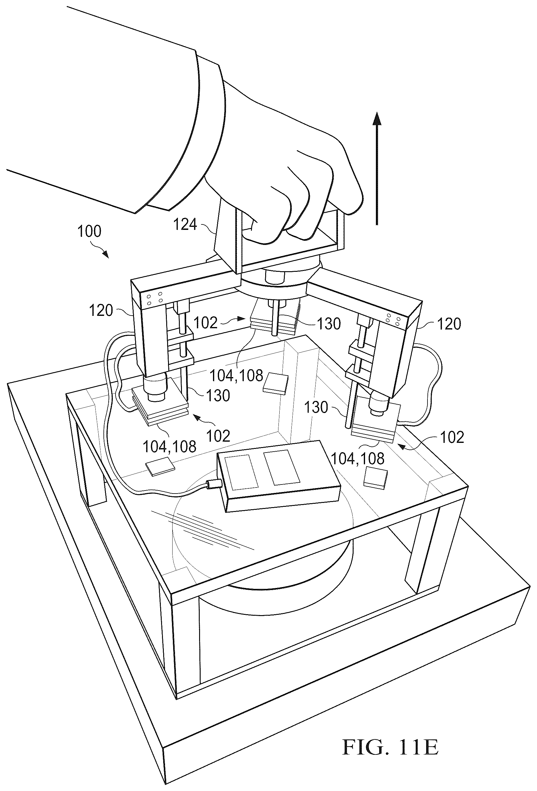 Patent US12365816 Figure 12 – Adhesive gripper comprising a shape memory polymer for pick- and-place applications