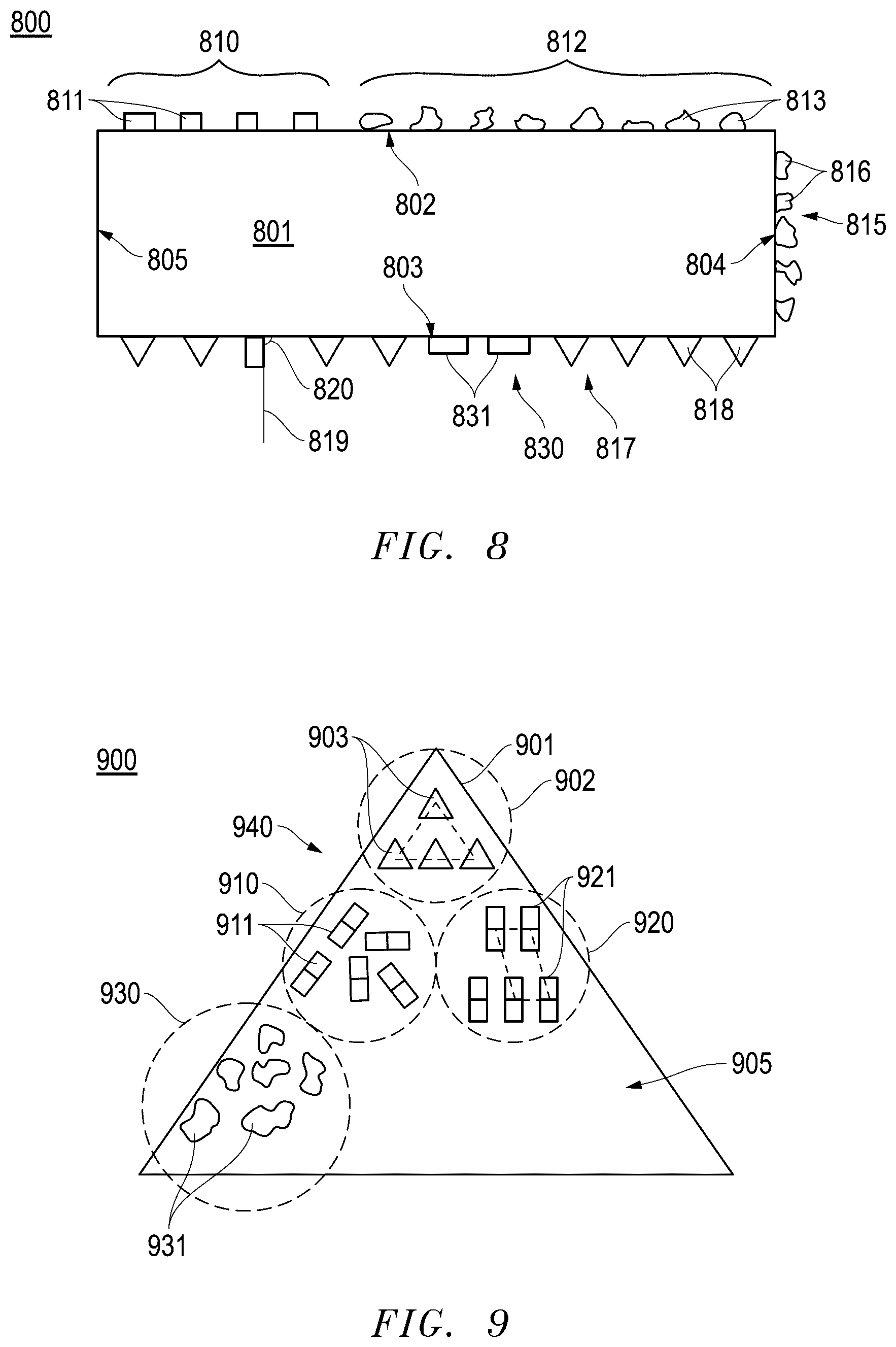 Patent US12365822 Figure 7 – Composite shaped abrasive particles and method of forming same