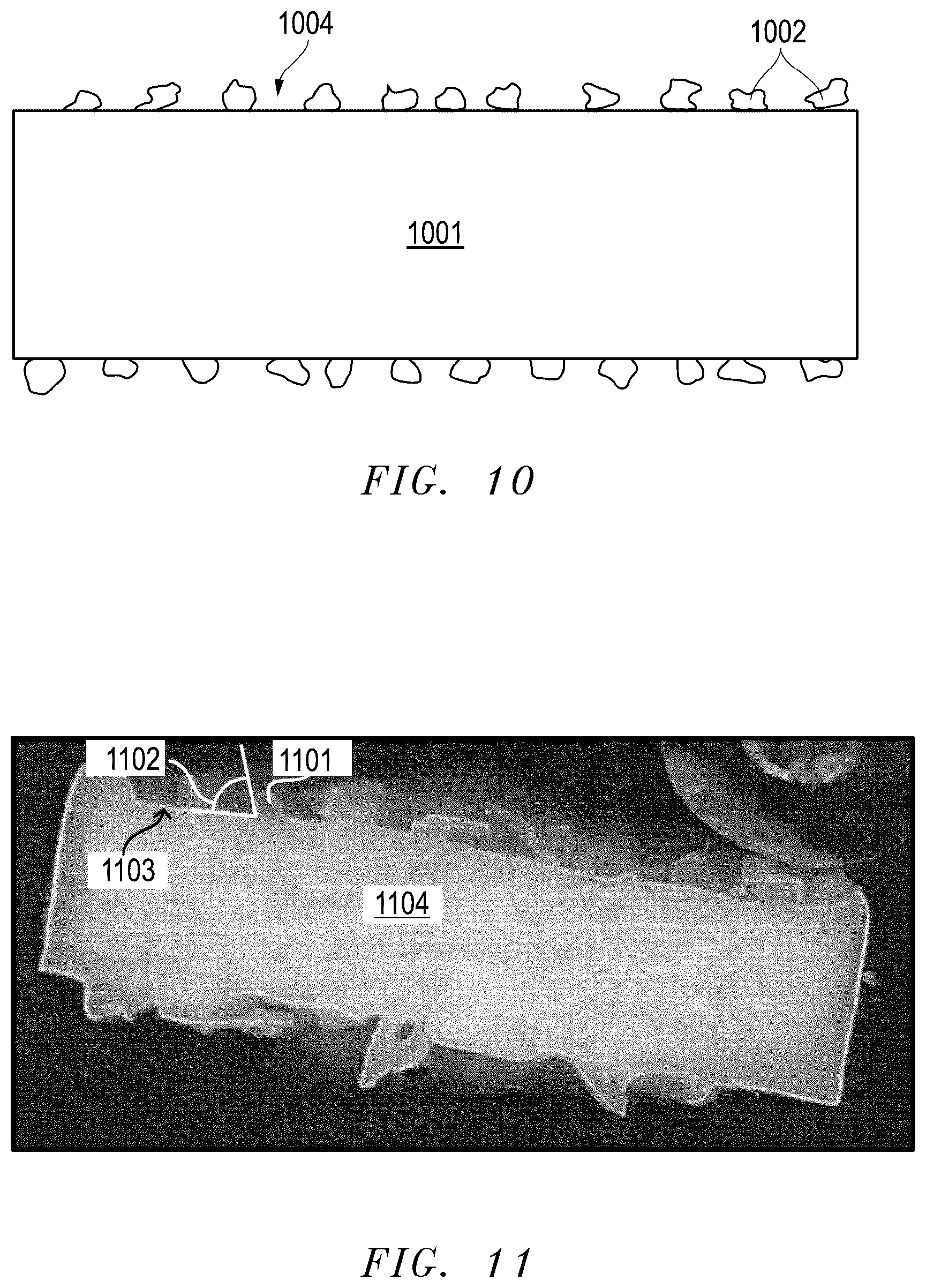 Patent US12365822 Figure 8 – Composite shaped abrasive particles and method of forming same