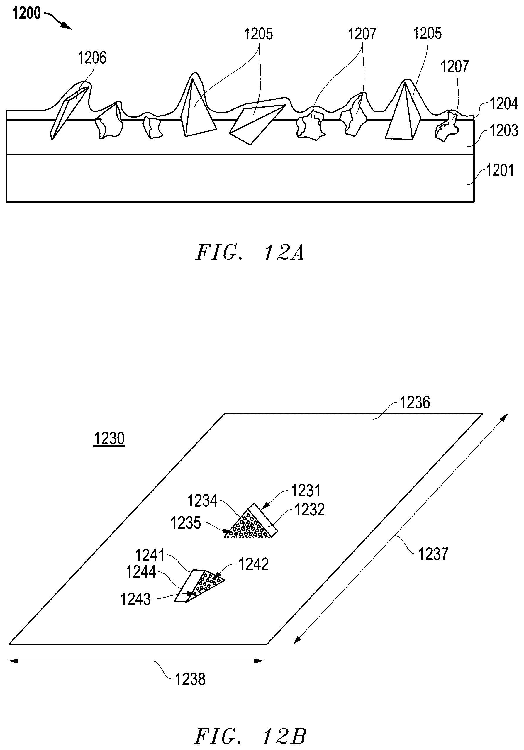 Patent US12365822 Figure 9 – Composite shaped abrasive particles and method of forming same