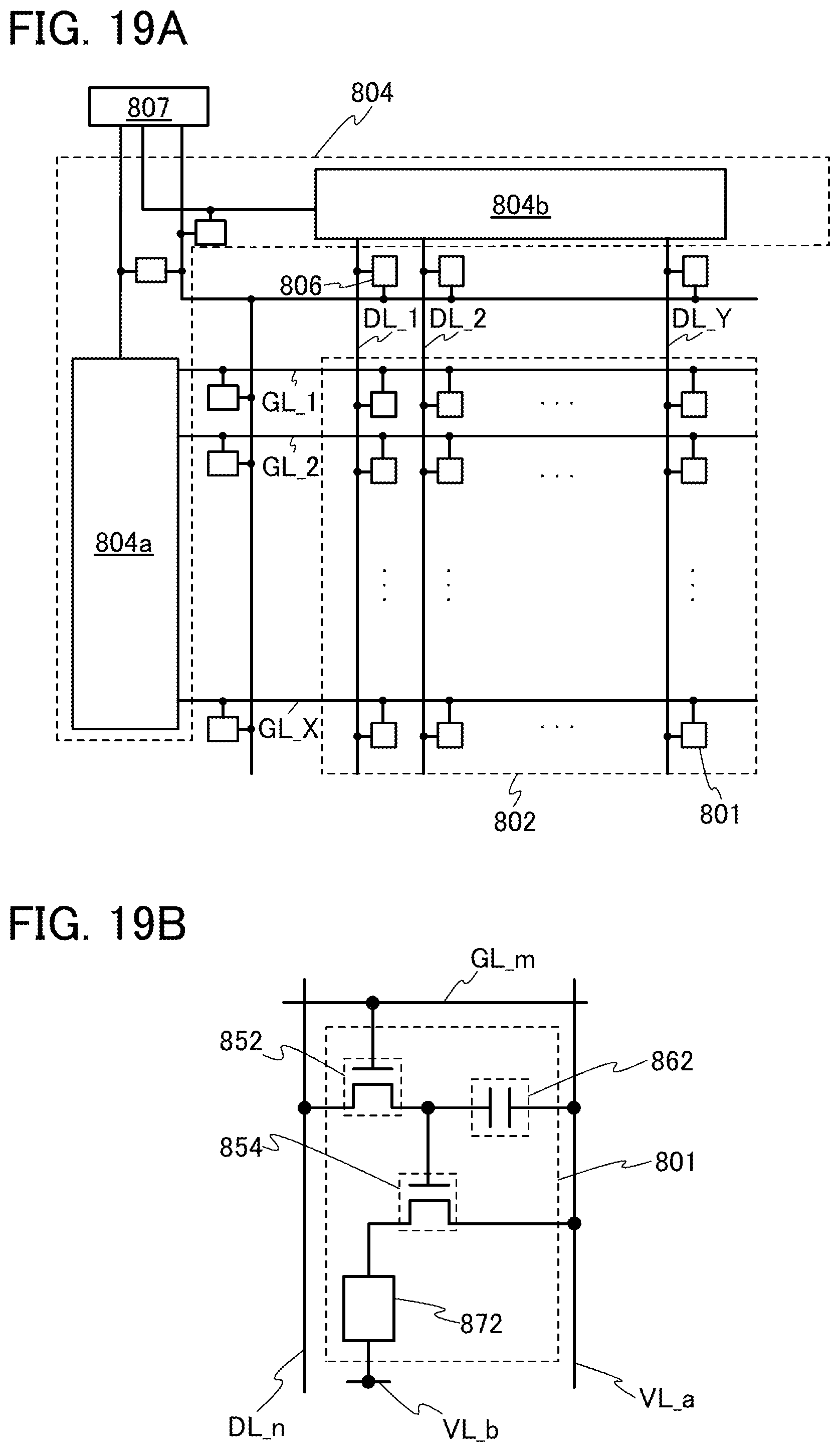 Patent US12365835 Figure 19 – Light-emitting element, display device, electronic device, and lighting device