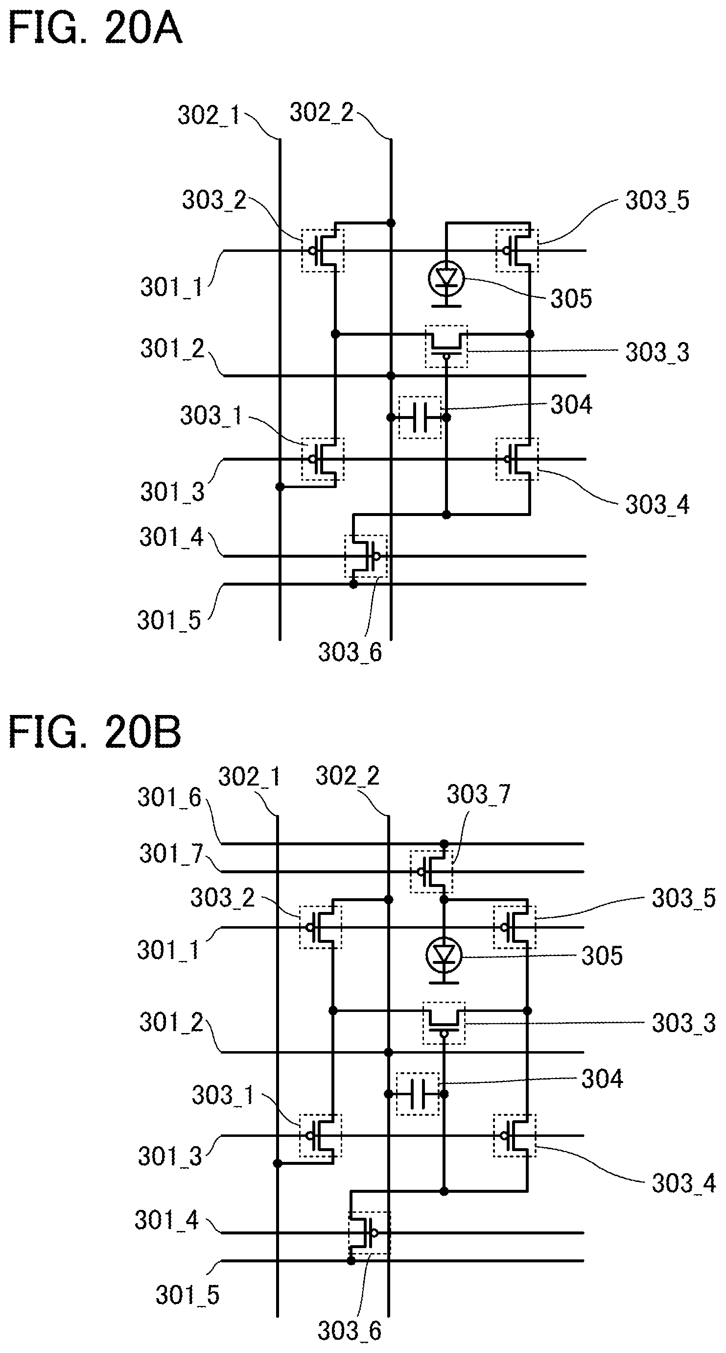 Patent US12365835 Figure 20 – Light-emitting element, display device, electronic device, and lighting device