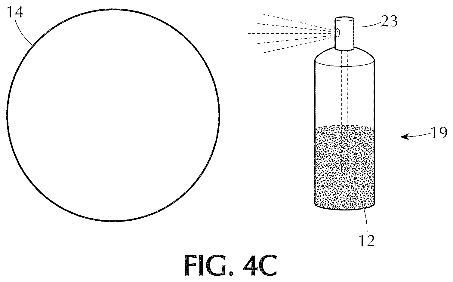 Patent US12365854 Figure 4 – Transfer of encapsulated fragrance to fabrics in dryer cycle by means of wool ball