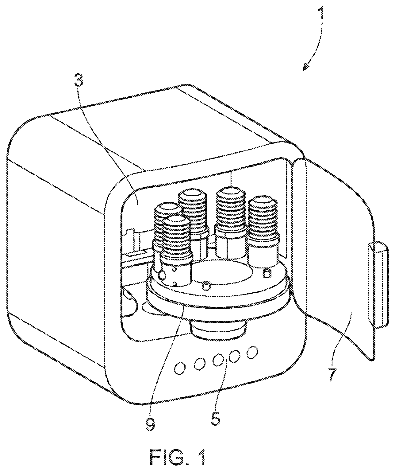 Patent US12365858 — Cell processing unit, cell processing system and methods of use thereof — Figure 1