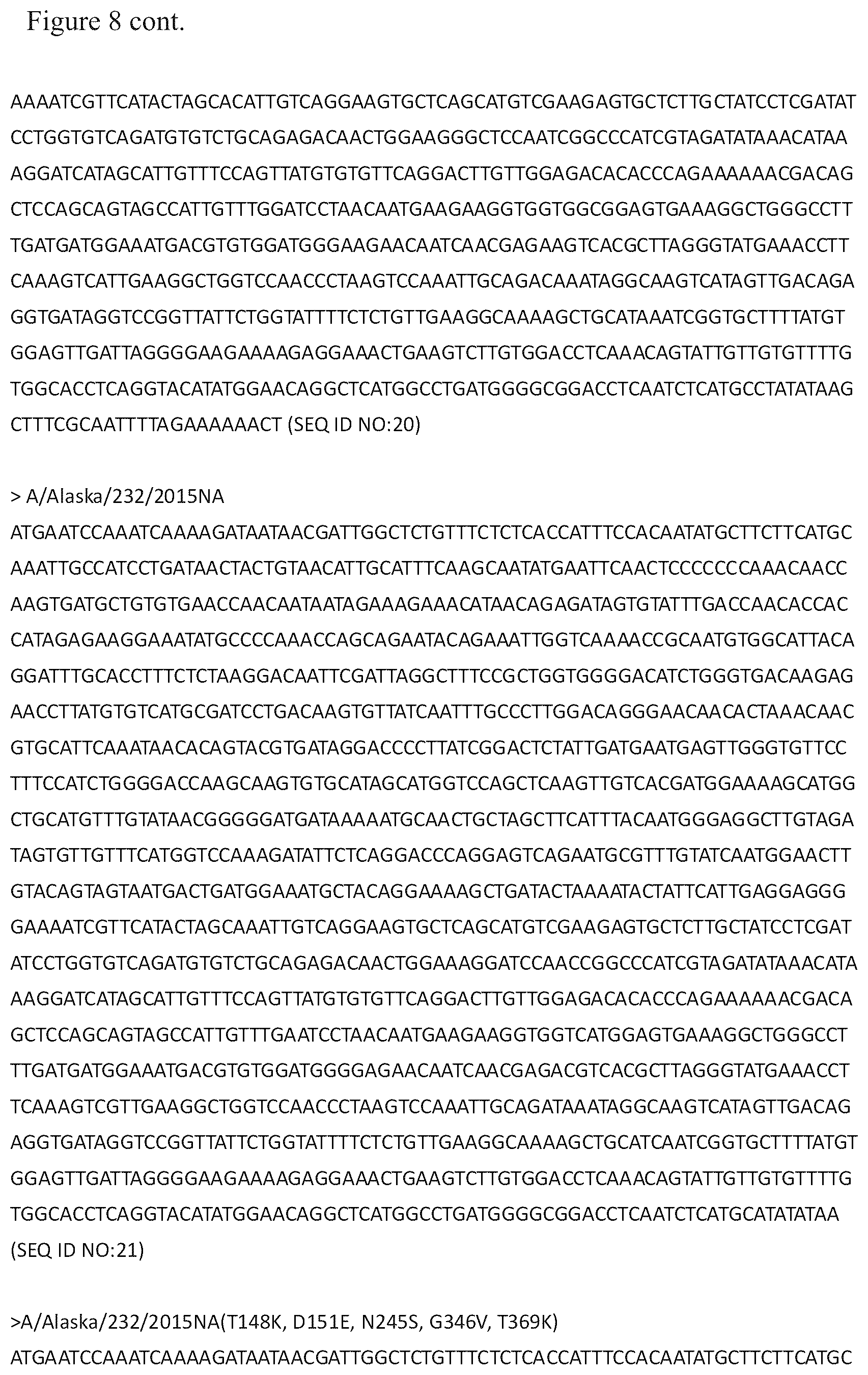 Patent US12365880 Figure 13 – Recombinant influenza viruses with stabilized NA