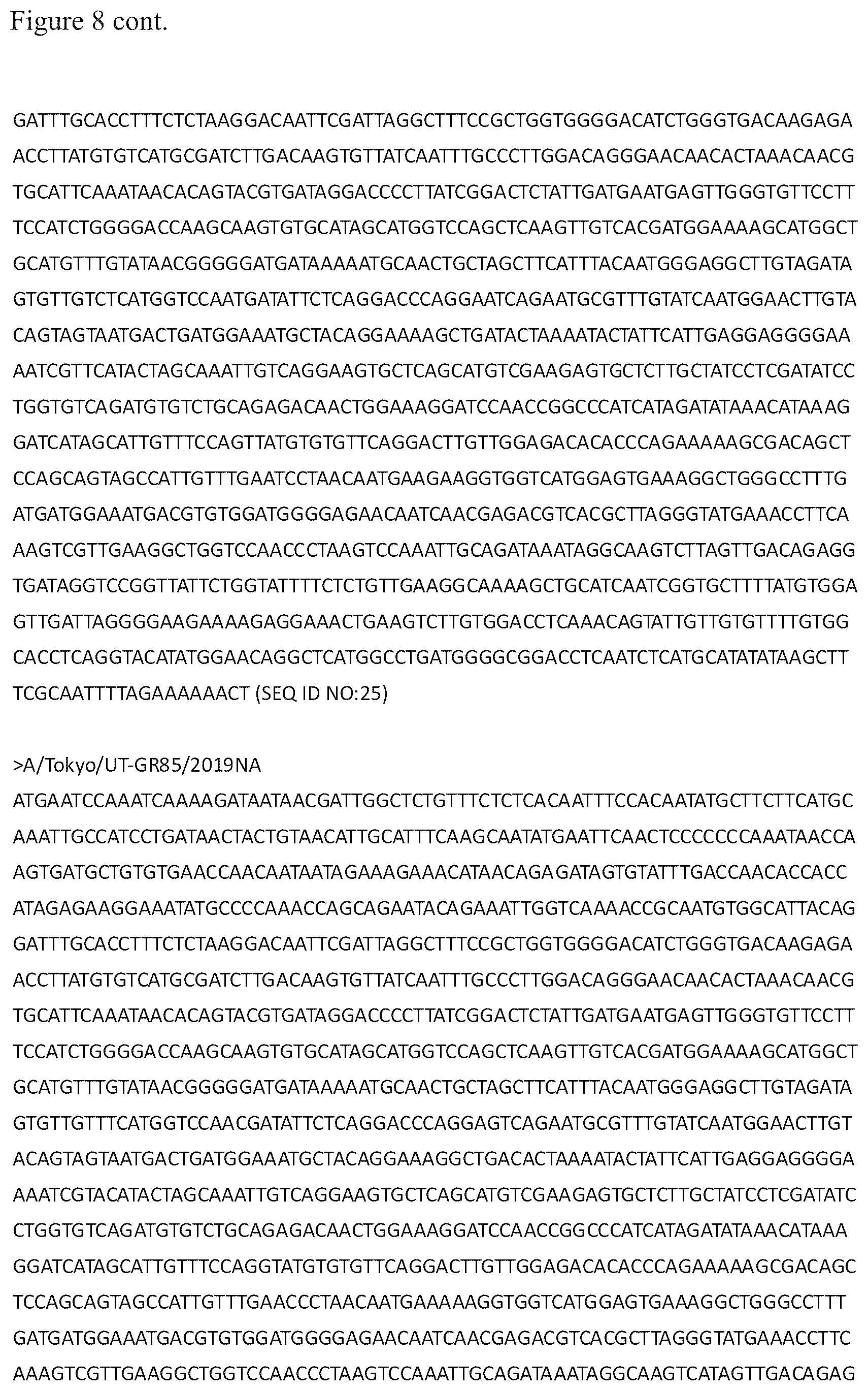 Patent US12365880 Figure 16 – Recombinant influenza viruses with stabilized NA