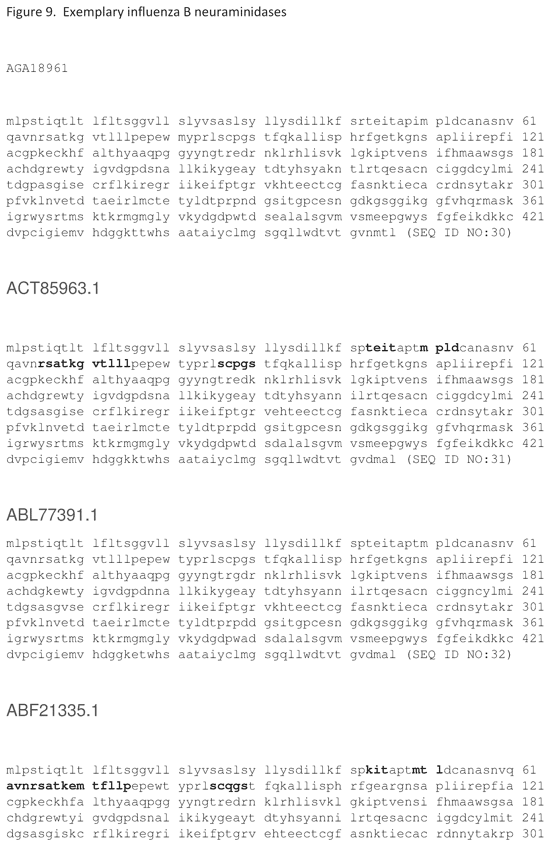 Patent US12365880 Figure 20 – Recombinant influenza viruses with stabilized NA